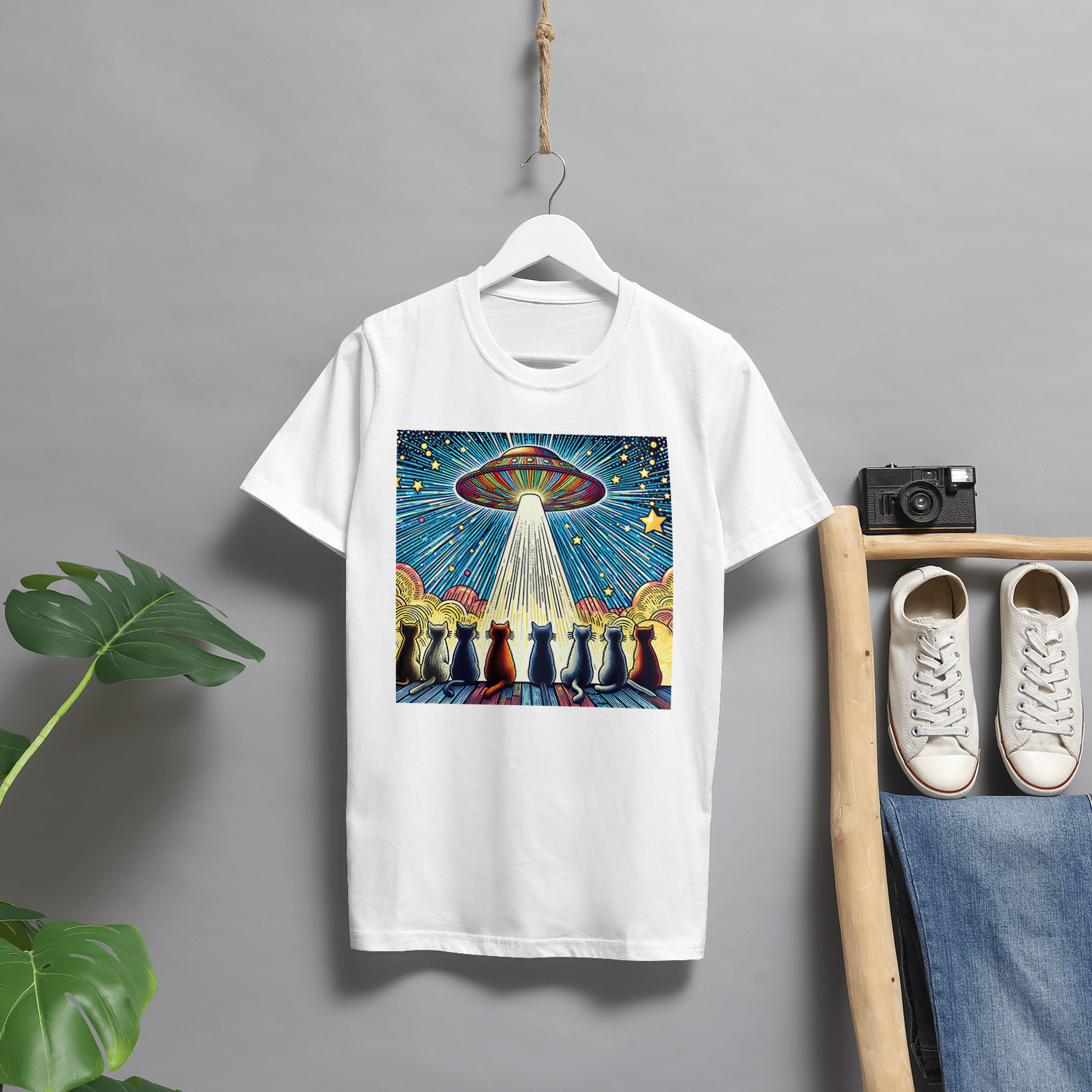 Gatos Galácticos White