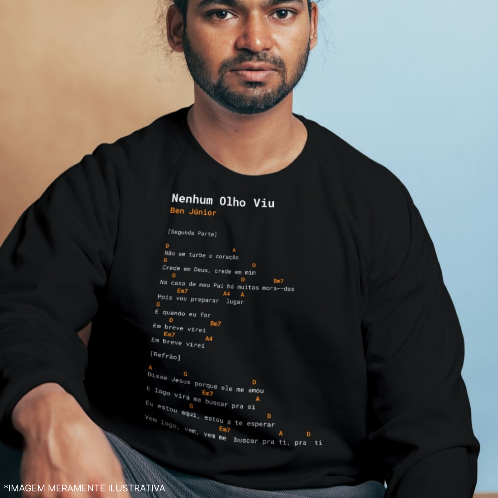 Moletom Fechado - Cifra Nenhum Olho Viu