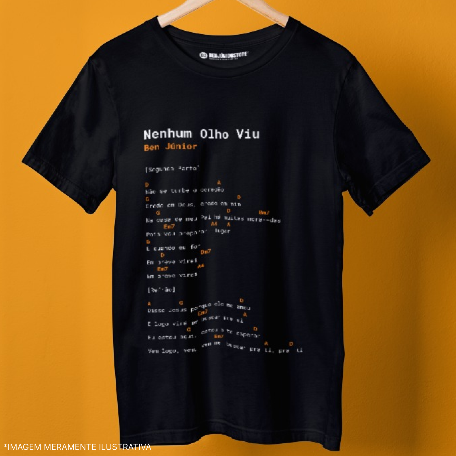 Camiseta Classic - Cifra Nenhum Olho Viu