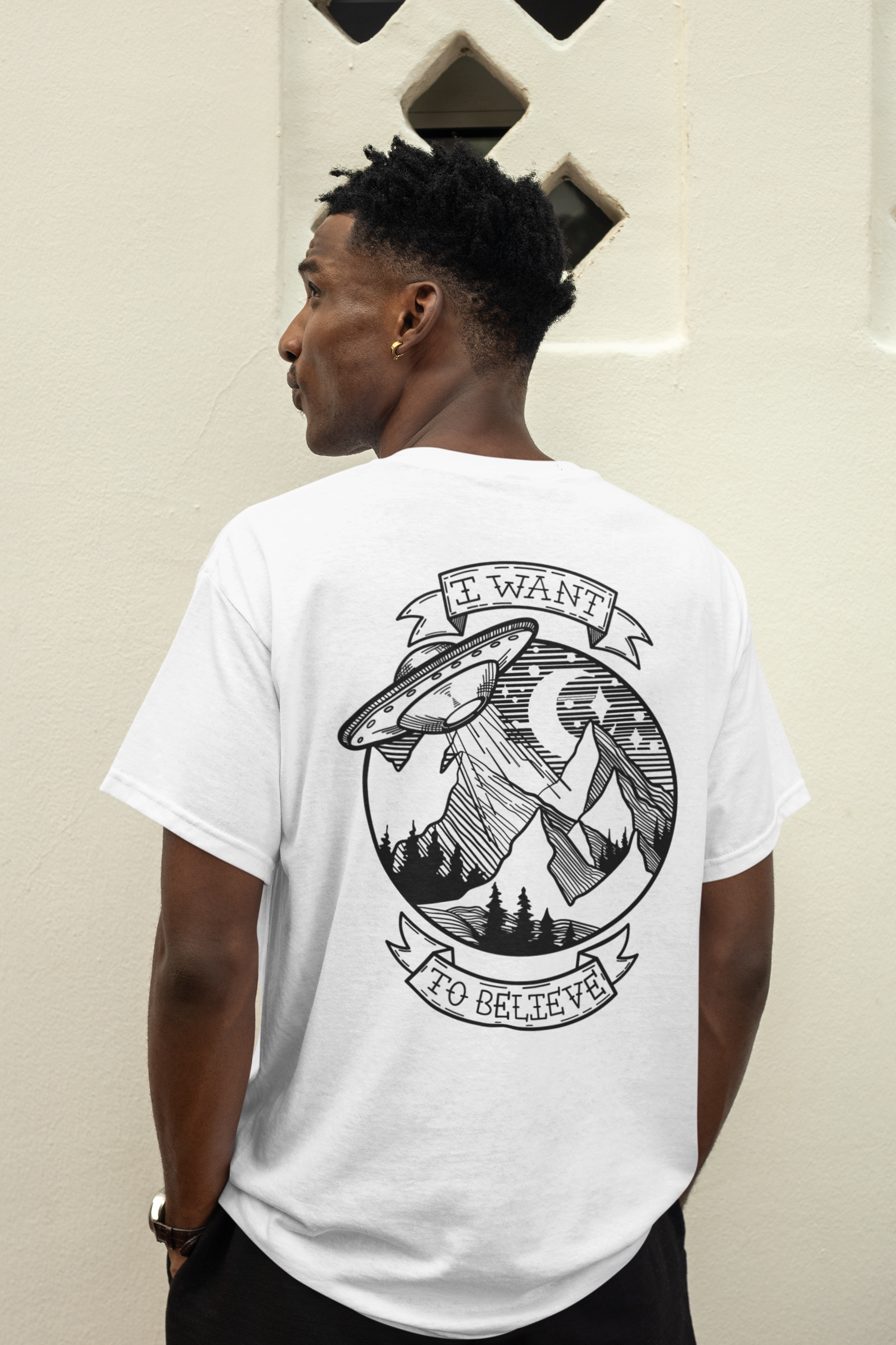 Camiseta I Want to Believe