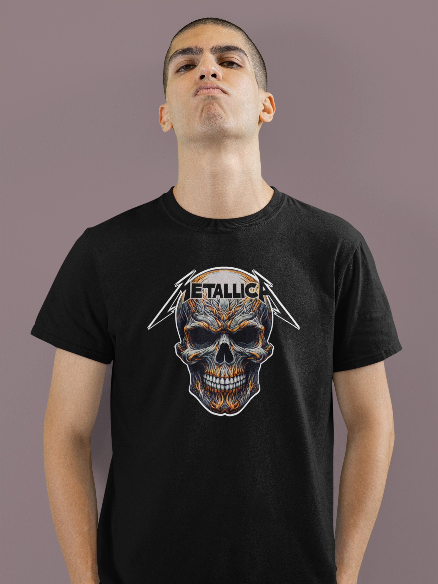 Camiseta Metallica Skull
