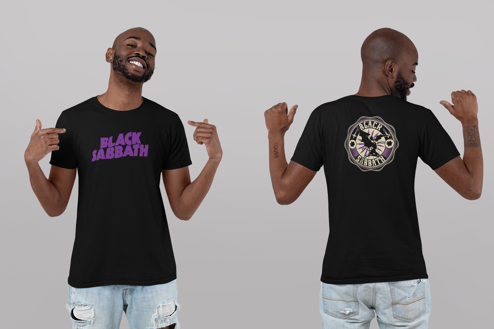 Camiseta Black Sabbath