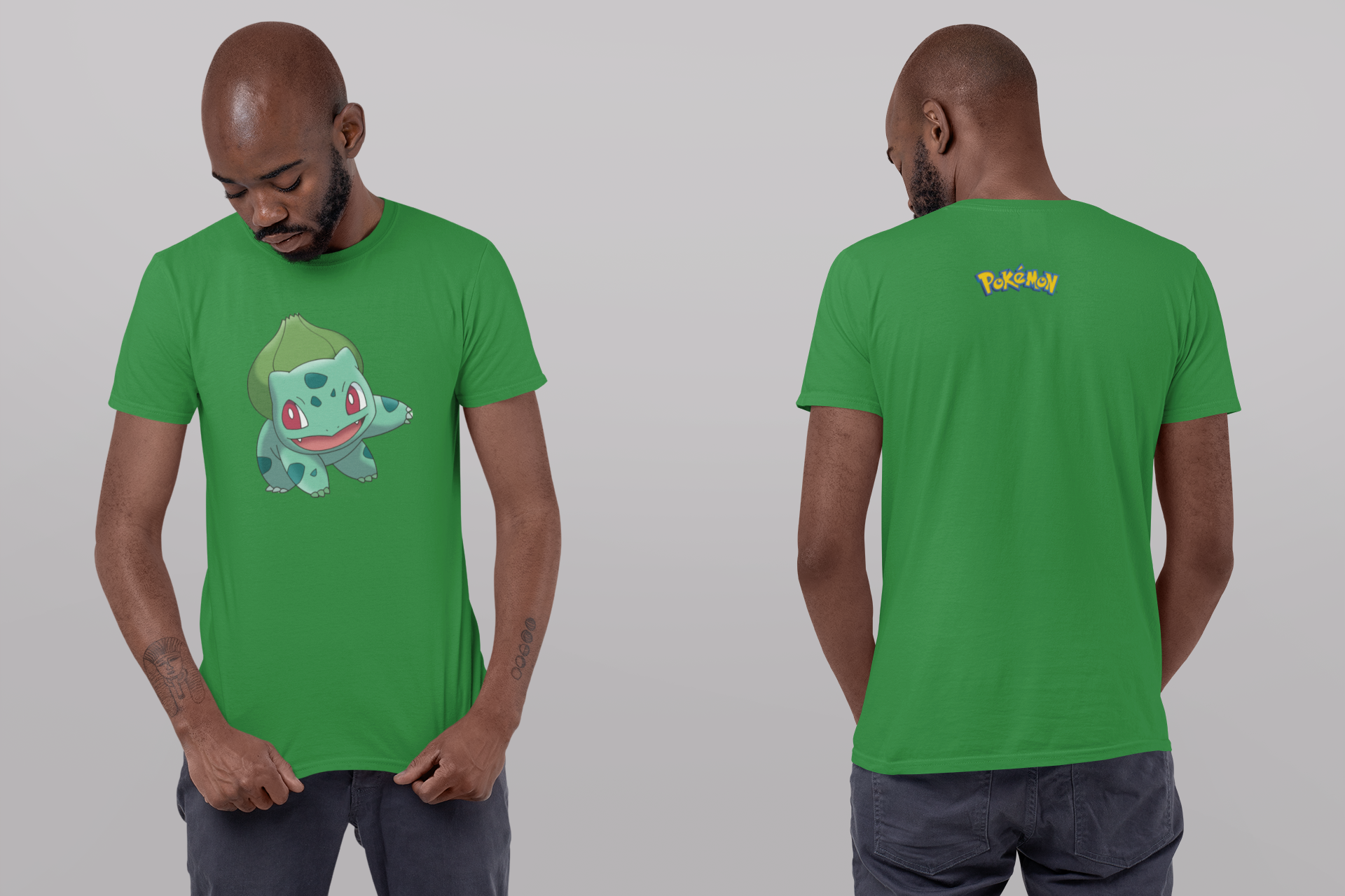 Camiseta Pokémon - Bulbasauro