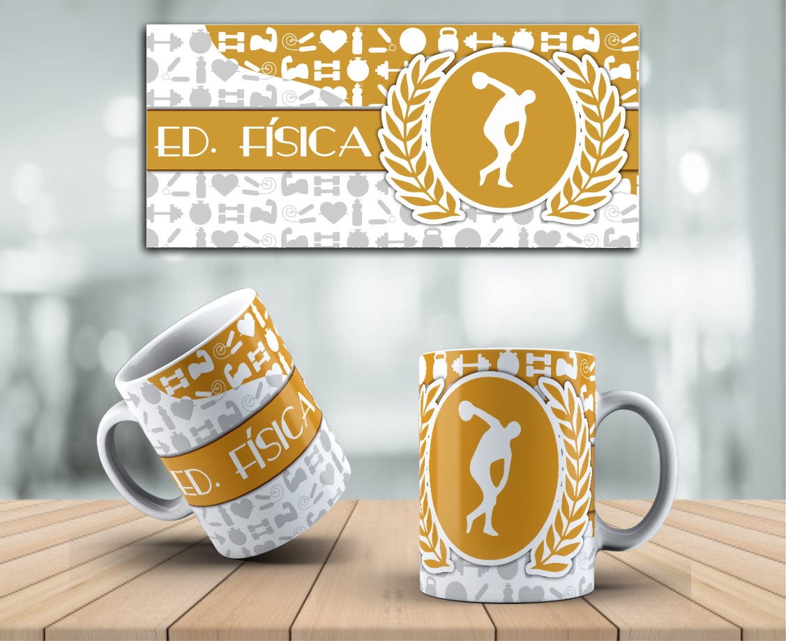 CANECA PROFISSÕES - ED. FÍSICA