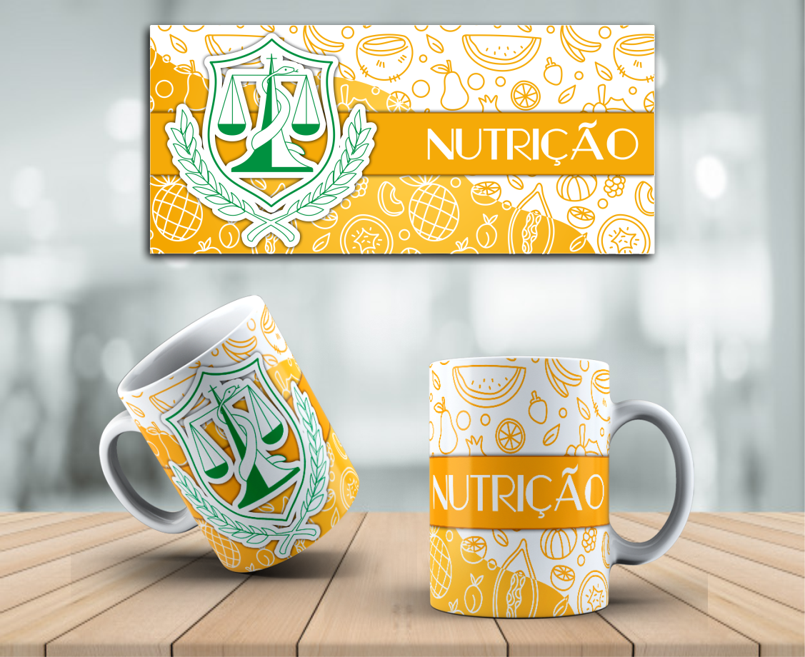 CANECA PROFISSÕES - NUTRIÇÃO