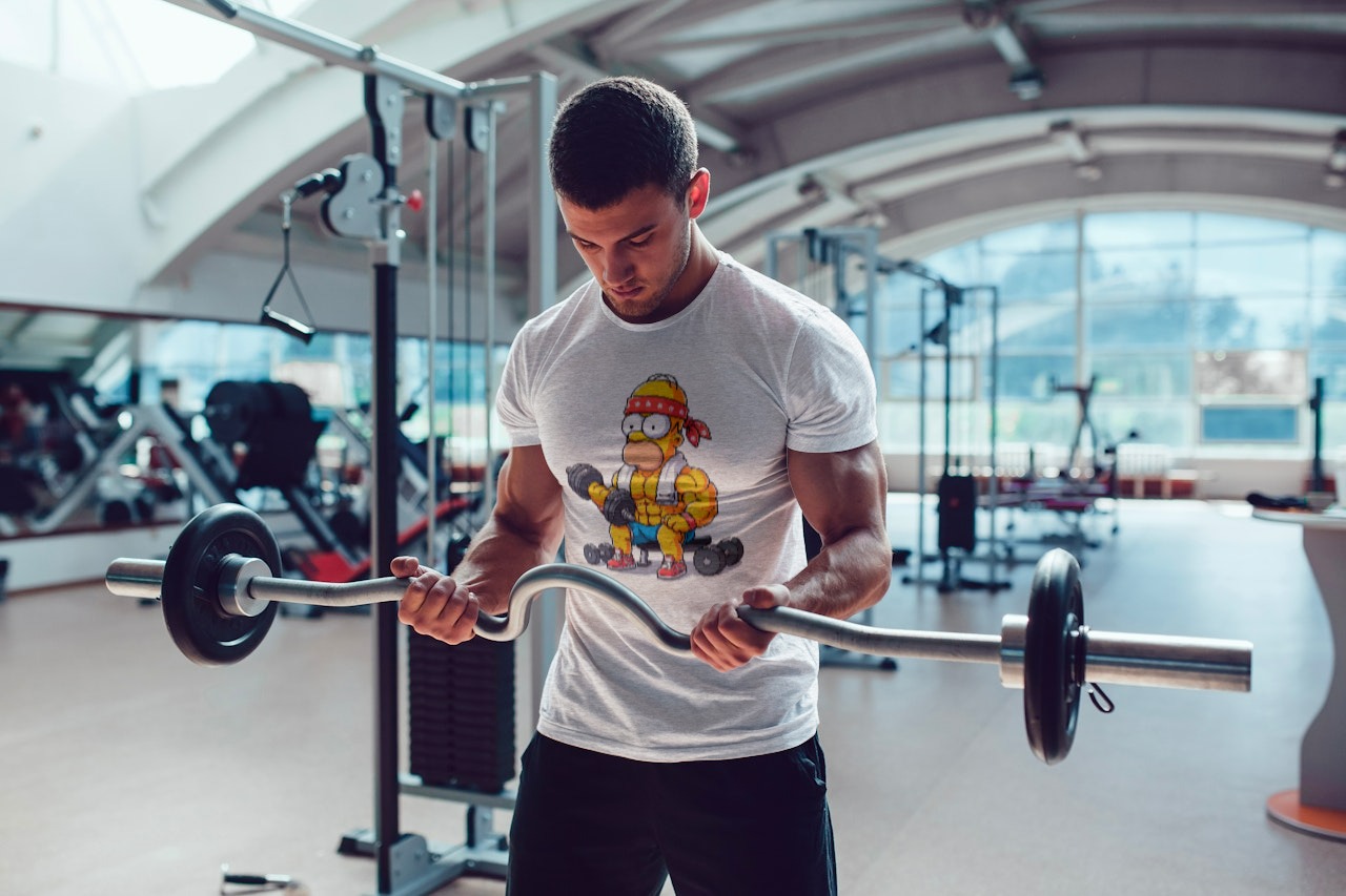 CAMISETA HOMER SIMPSON DRY FIT MASC.