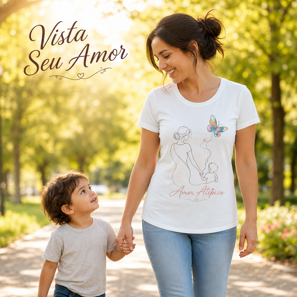 CAMISA BABY LONG QUALITY | LINHA ESSÊNCIA DE MÃE™