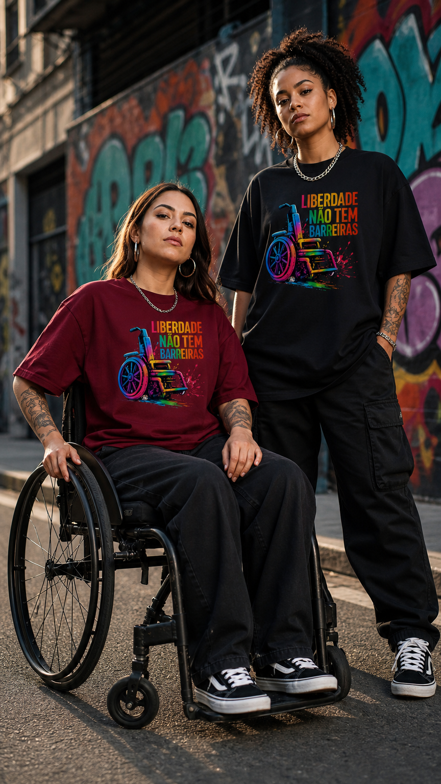CAMISETA T-SHIRT QUALITY | LINHA LIBERDADE VIVA™