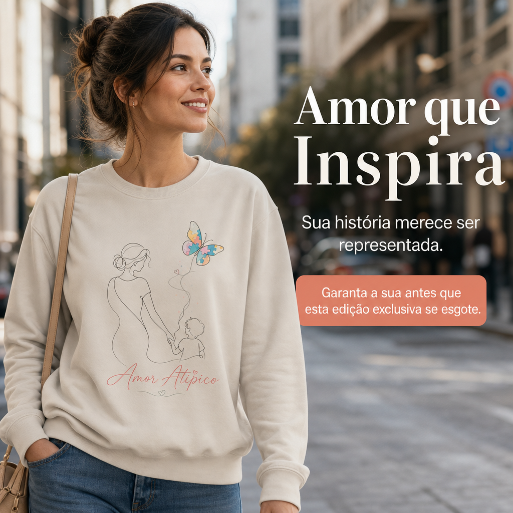 MOLETOM FECHADO | LINHA ESSÊNCIA DE MÃE™
