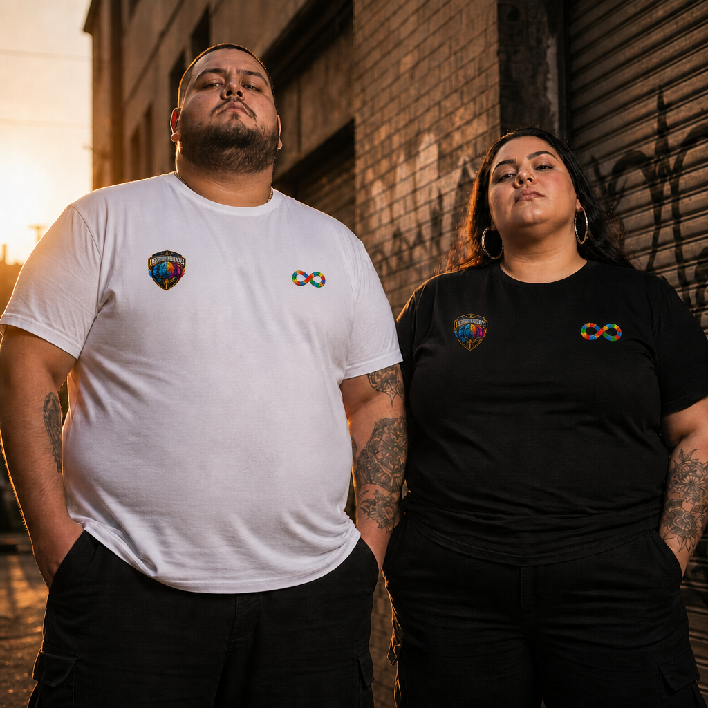 CAMISA CLUB NEURODIVERGENTE - T-Shirt Plus Size