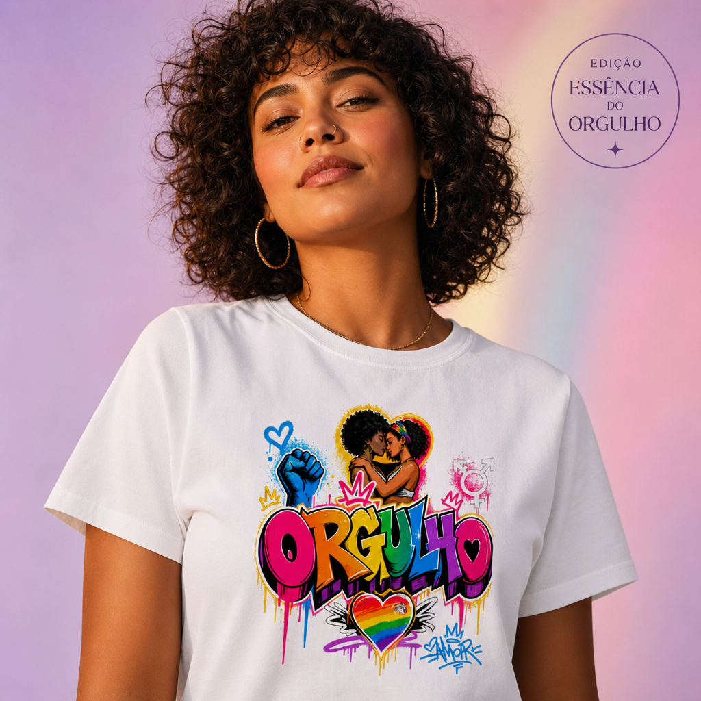 CAMISA ESSÊNCIA DO ORGULHO™ - T-Shirt Quality