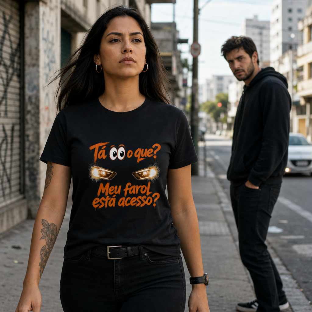 CAMISA MANIFESTO DO OLHAR™ - T-Shirt Quality