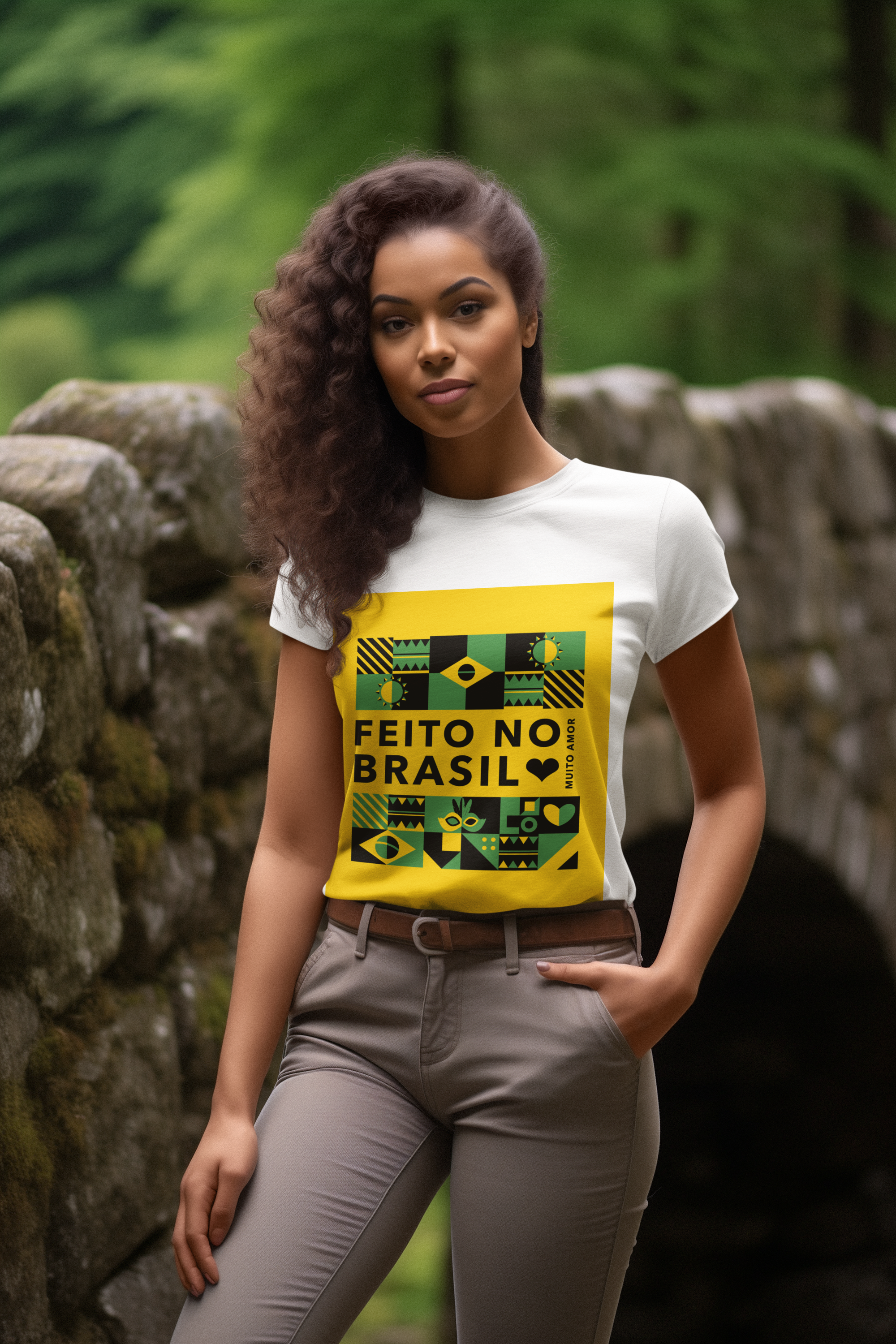 T-shirt Feito no Brasil