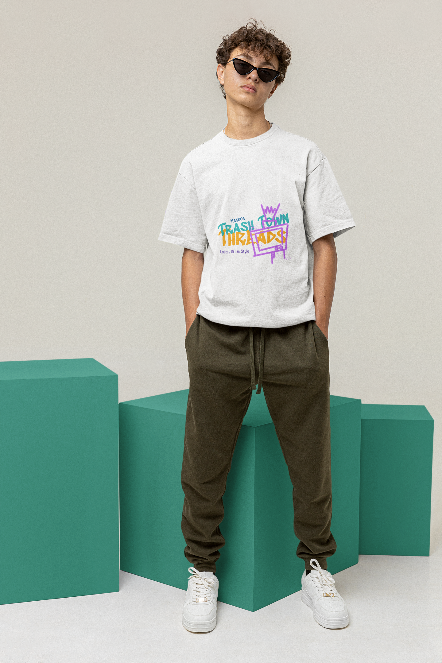 camiseta masuca trash town