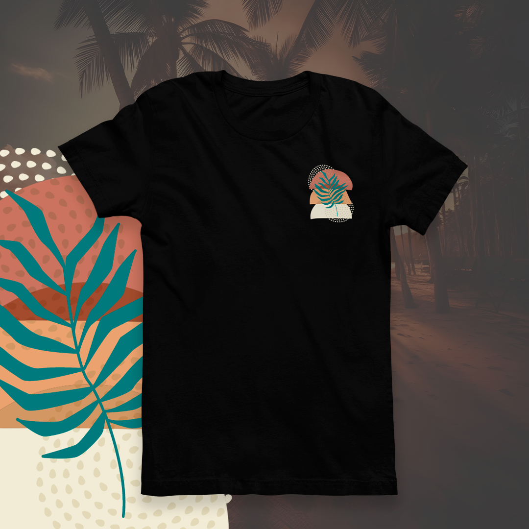 CAMISETA “PLANTAS E CORES“ - MODELO 5