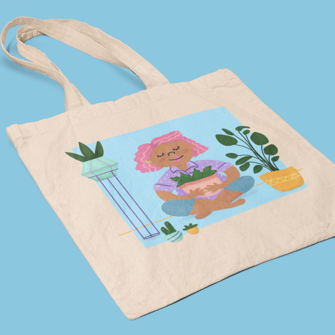 ECOBAG “MINHAS PLANTINHAS“ - MODELO 5