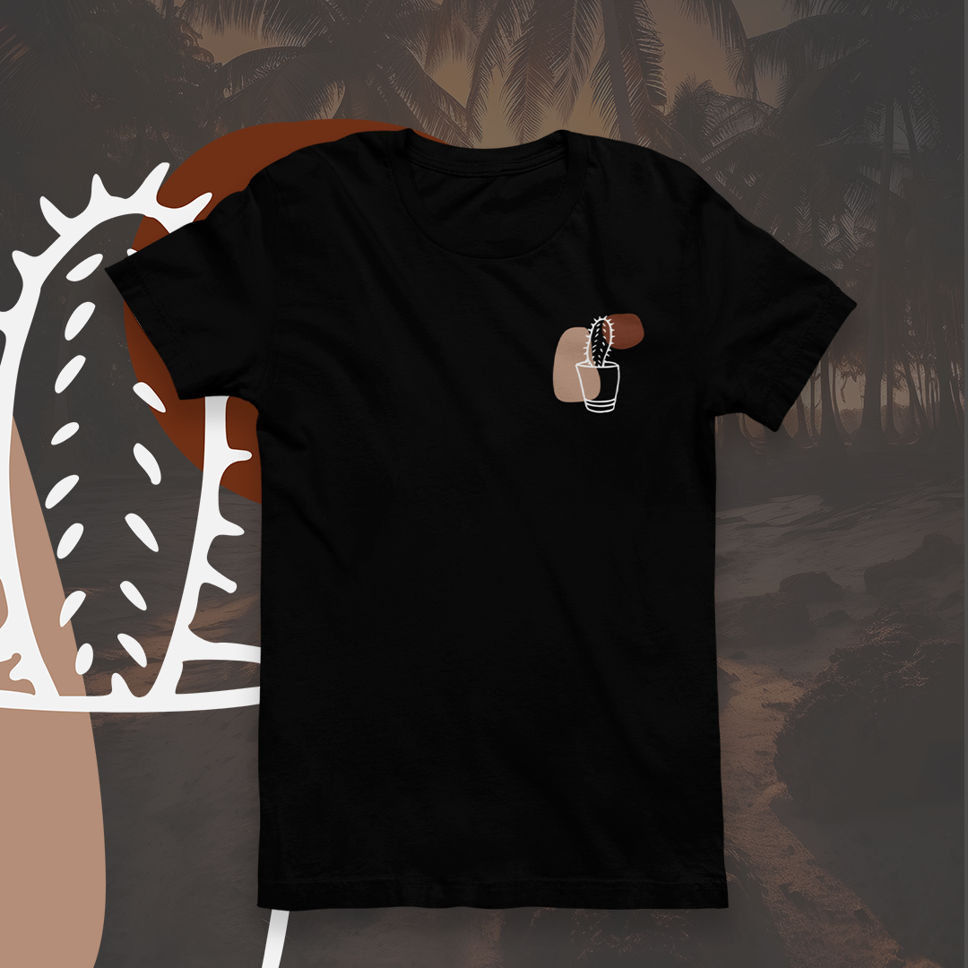 CAMISETA “PLANTAS E CORES“ - MODELO 4