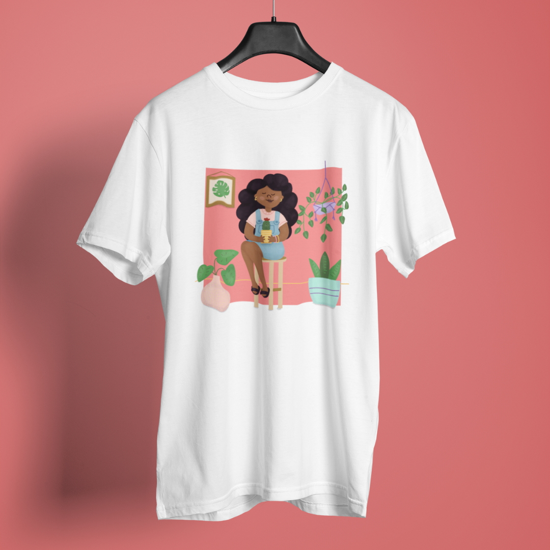 CAMISETA “MINHAS PLANTINHAS“ - MODELO 4