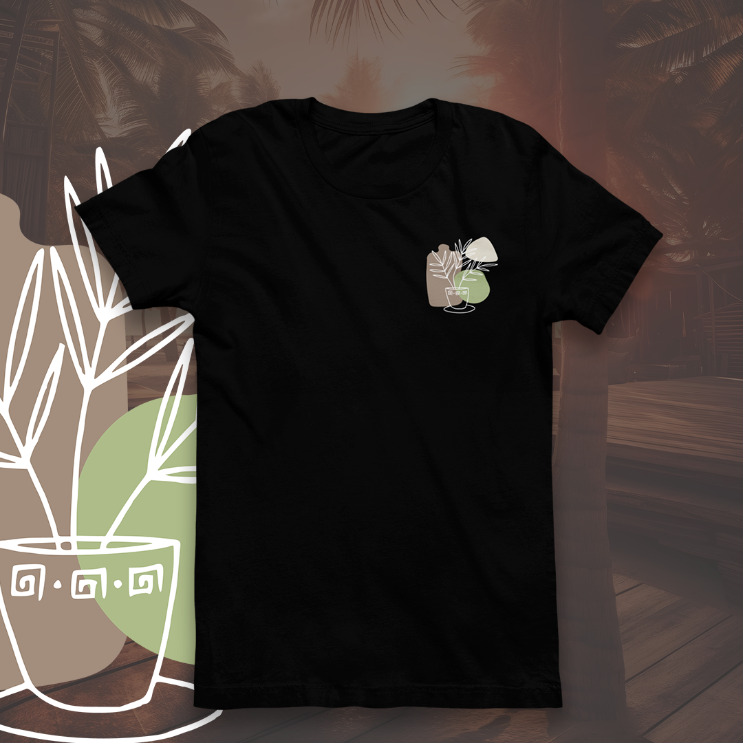 CAMISETA “PLANTAS E CORES“ - MODELO 2