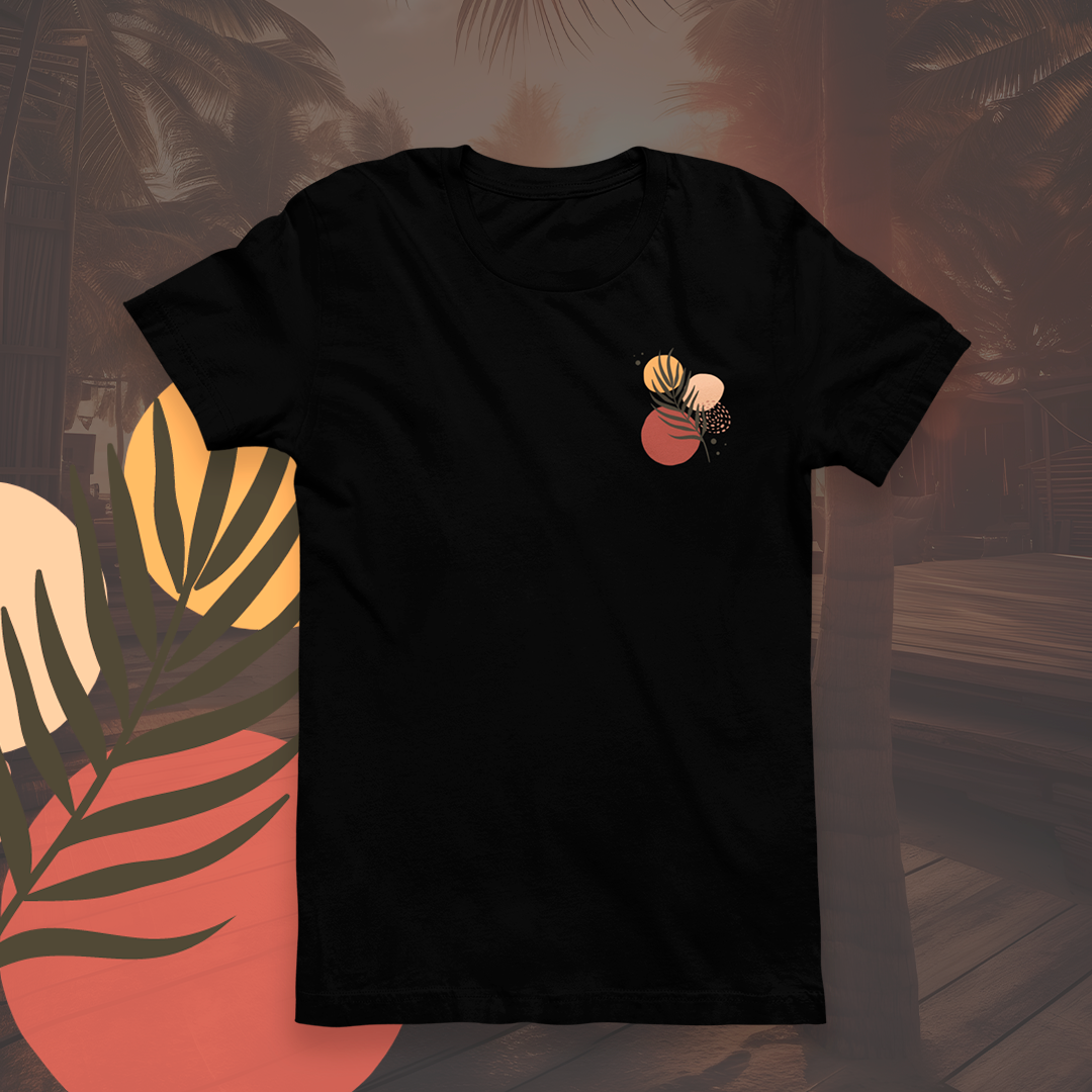 CAMISETA “PLANTAS E CORES“ - MODELO 6