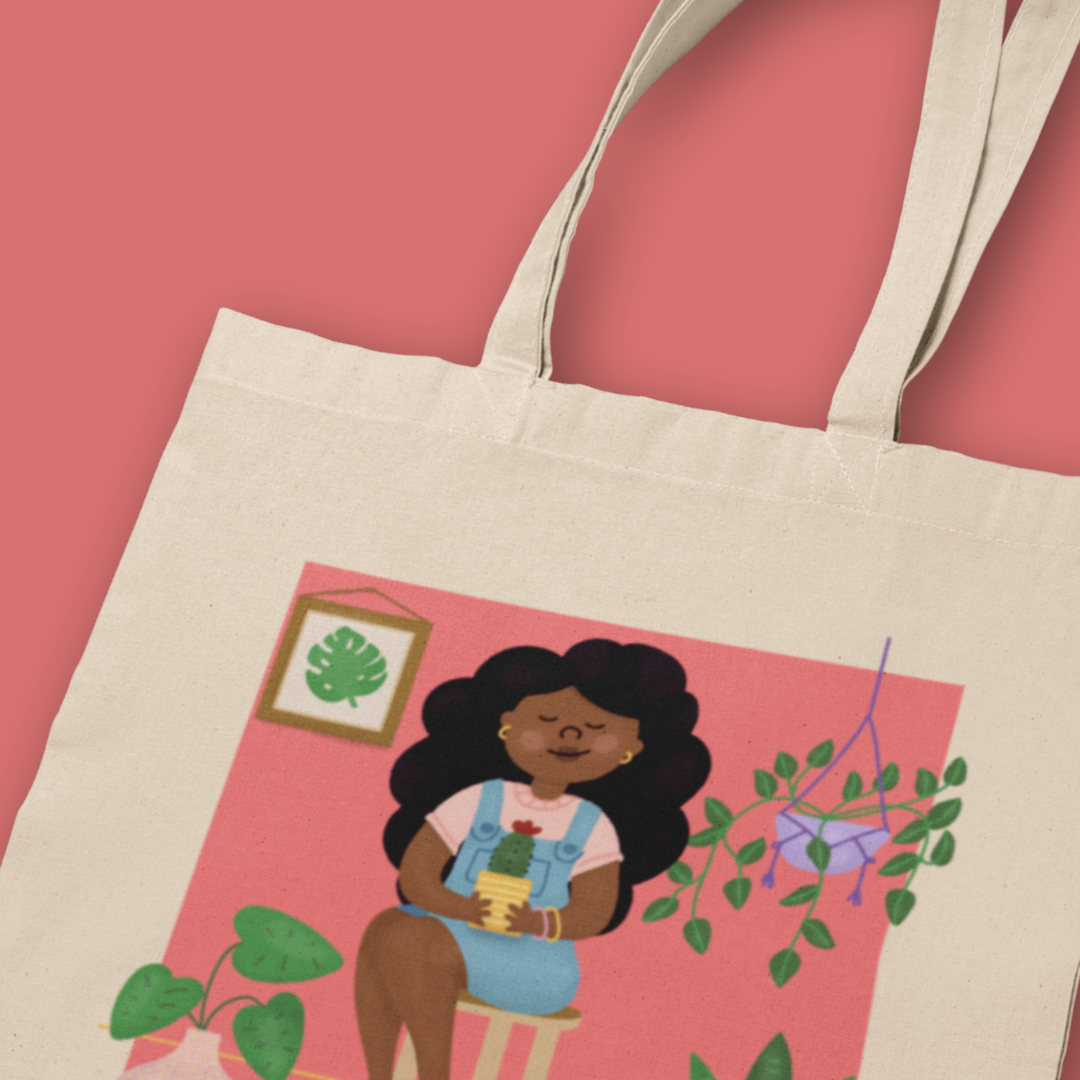 ECOBAG “MINHAS PLANTINHAS“ - MODELO 4