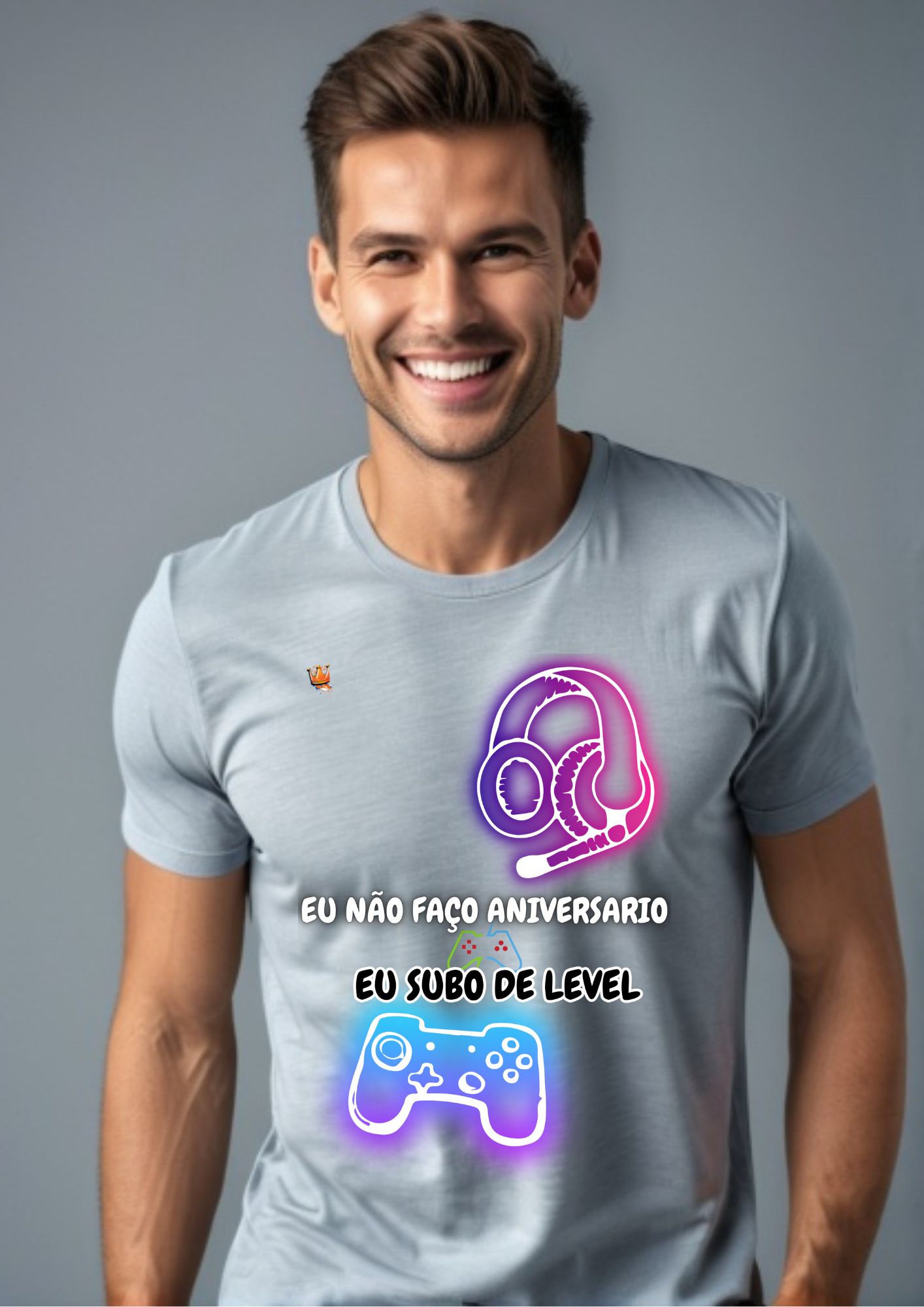 Camiseta Subir de Level