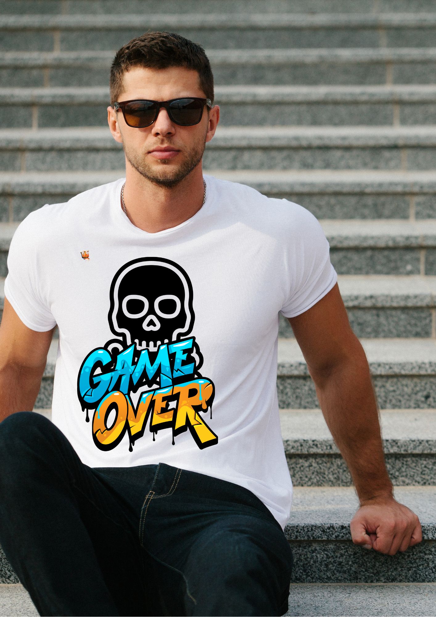 Camiseta Game Over