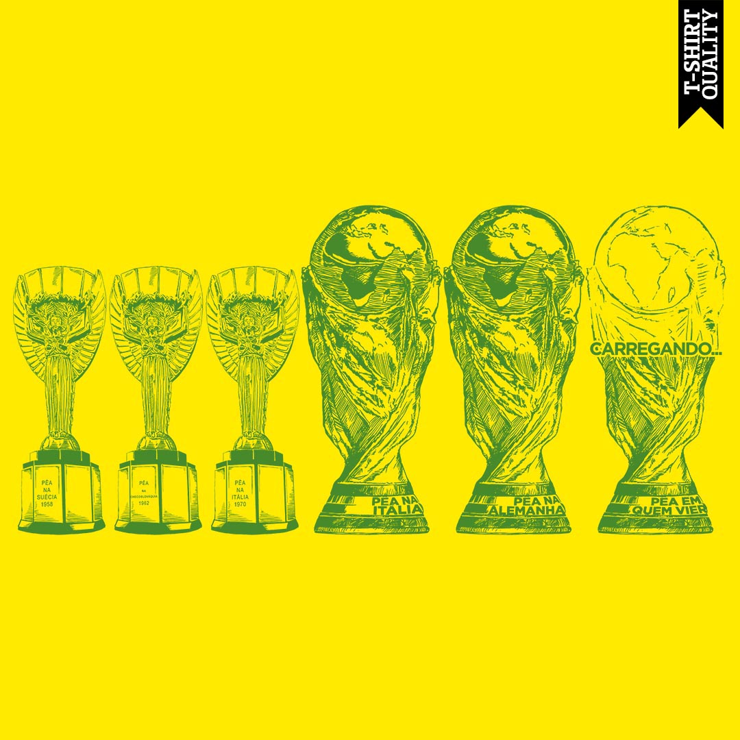 CAMISETA TAÇA CARREGANDO (camiseta quality)