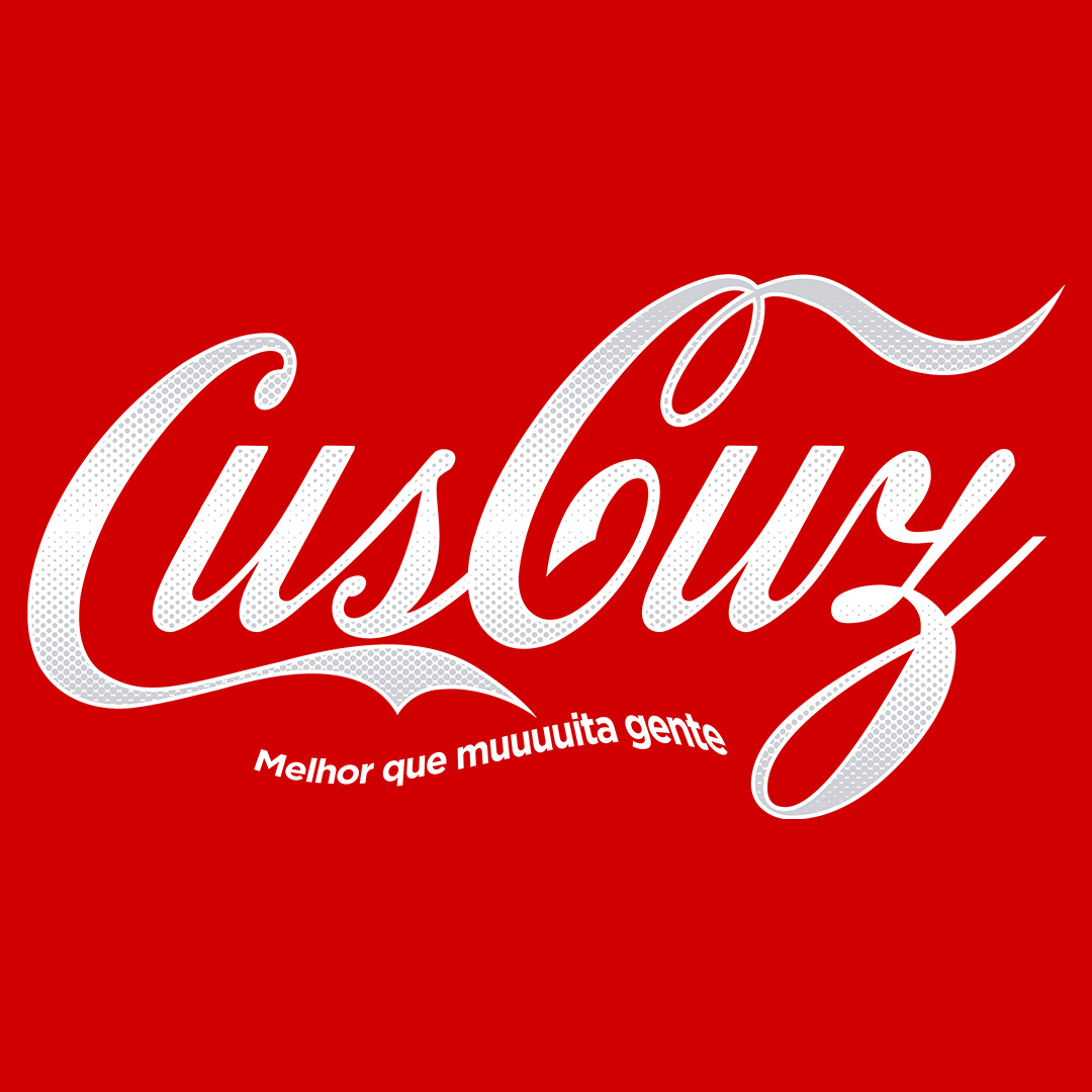 CAMISETA CUSCUZ (estampa branca)