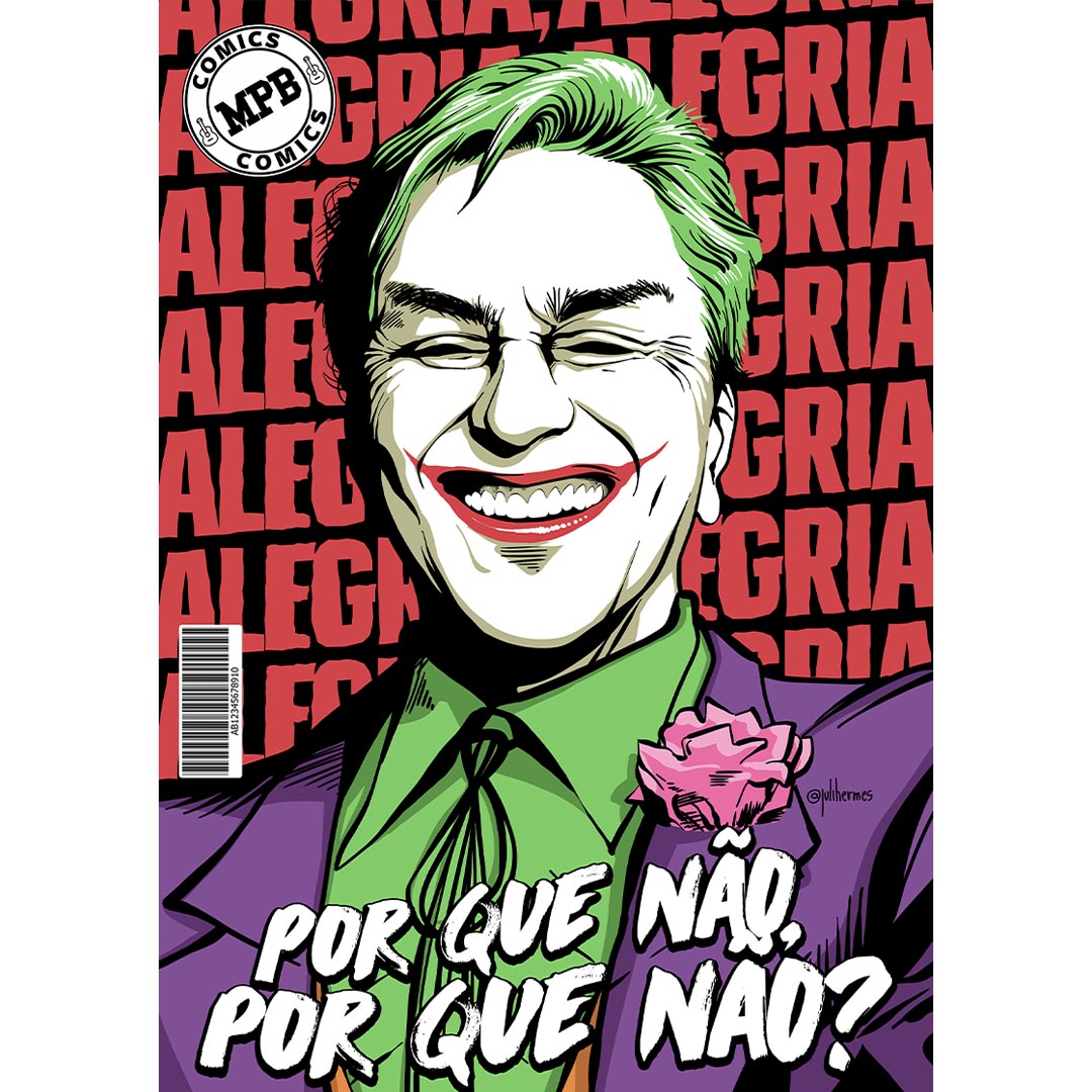 CAMISETA CAETANO VELOSO (MPB Comics)