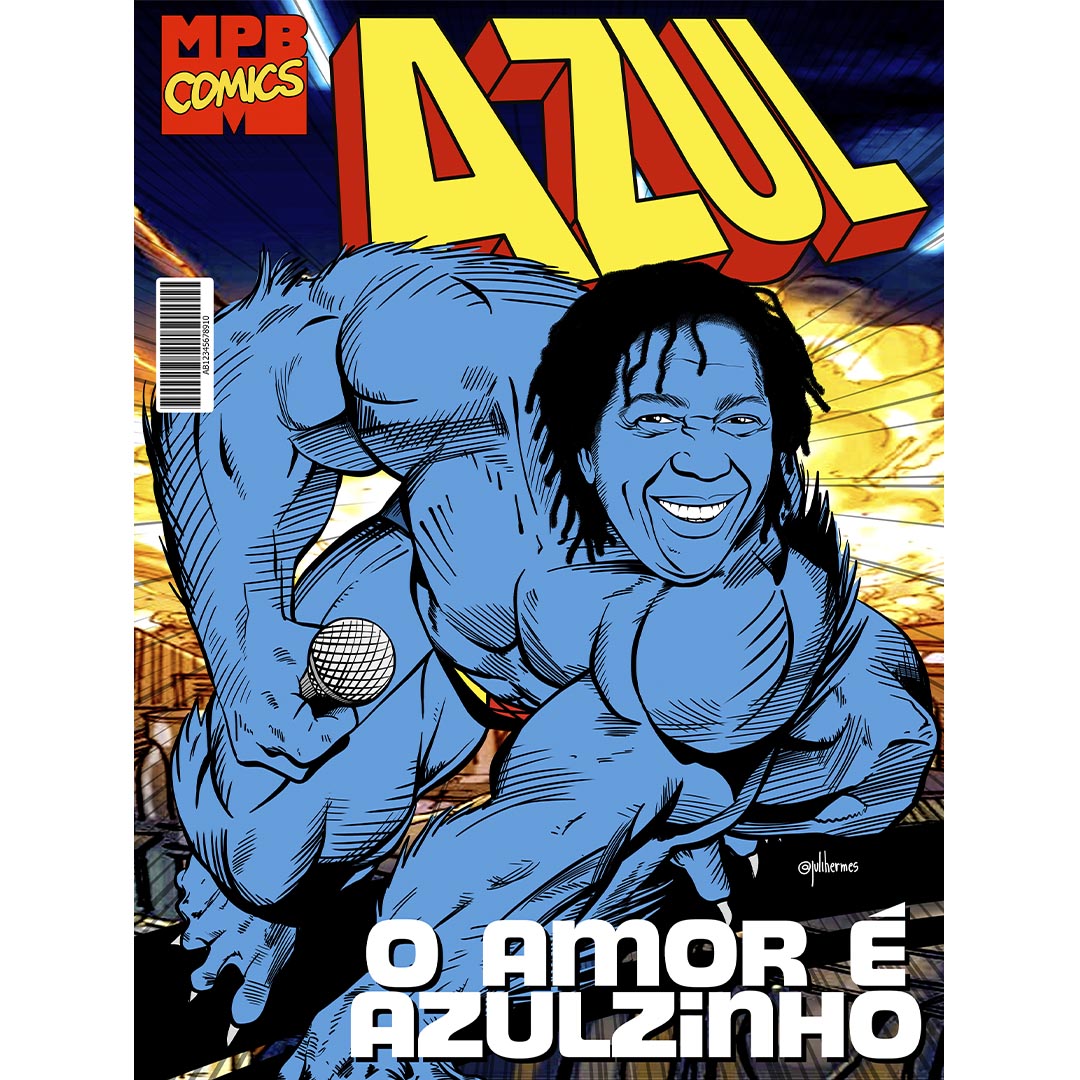 Nome do produto: CAMISETA DJAVAN (MPB Comics)