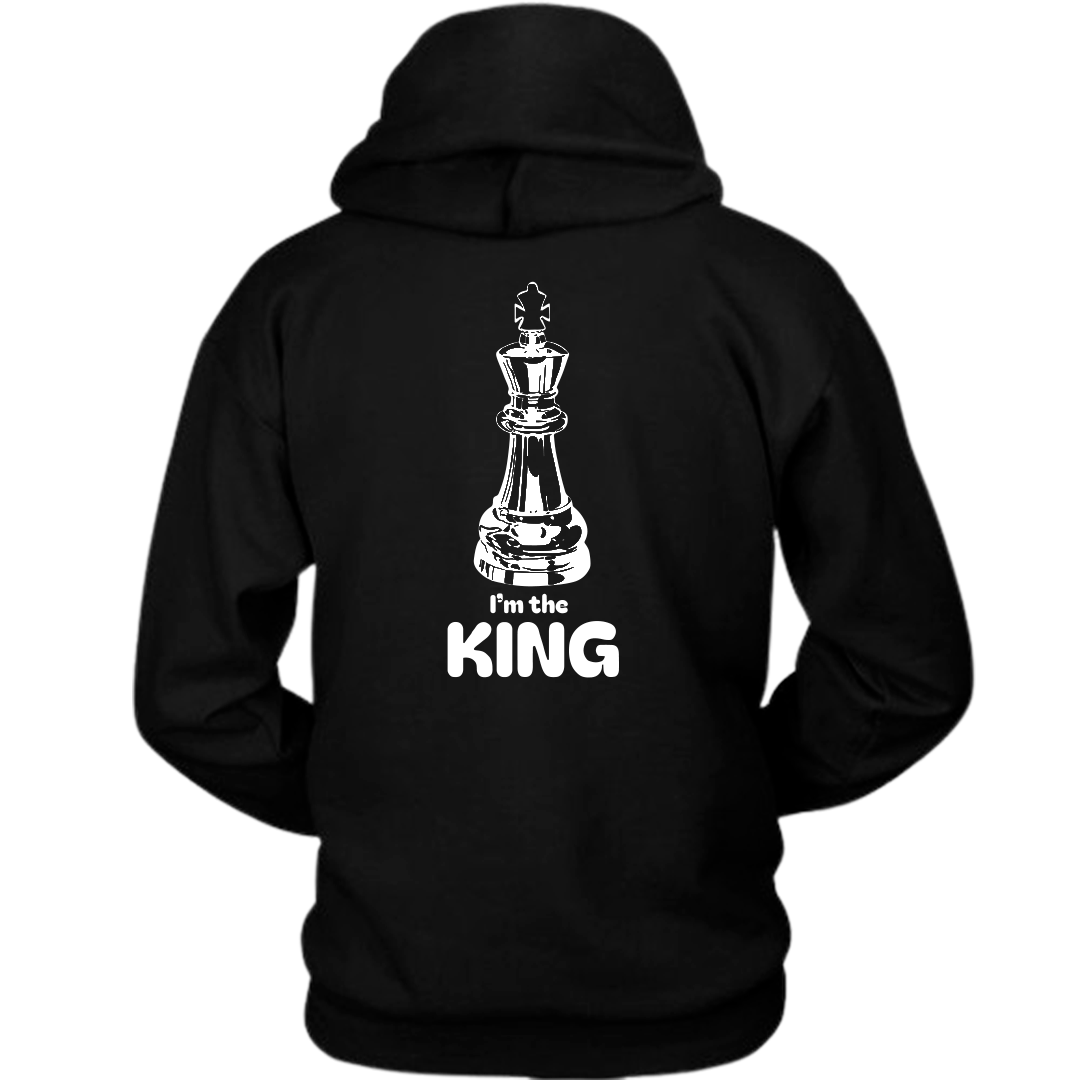 Moletom Canguru Preto I'm The King