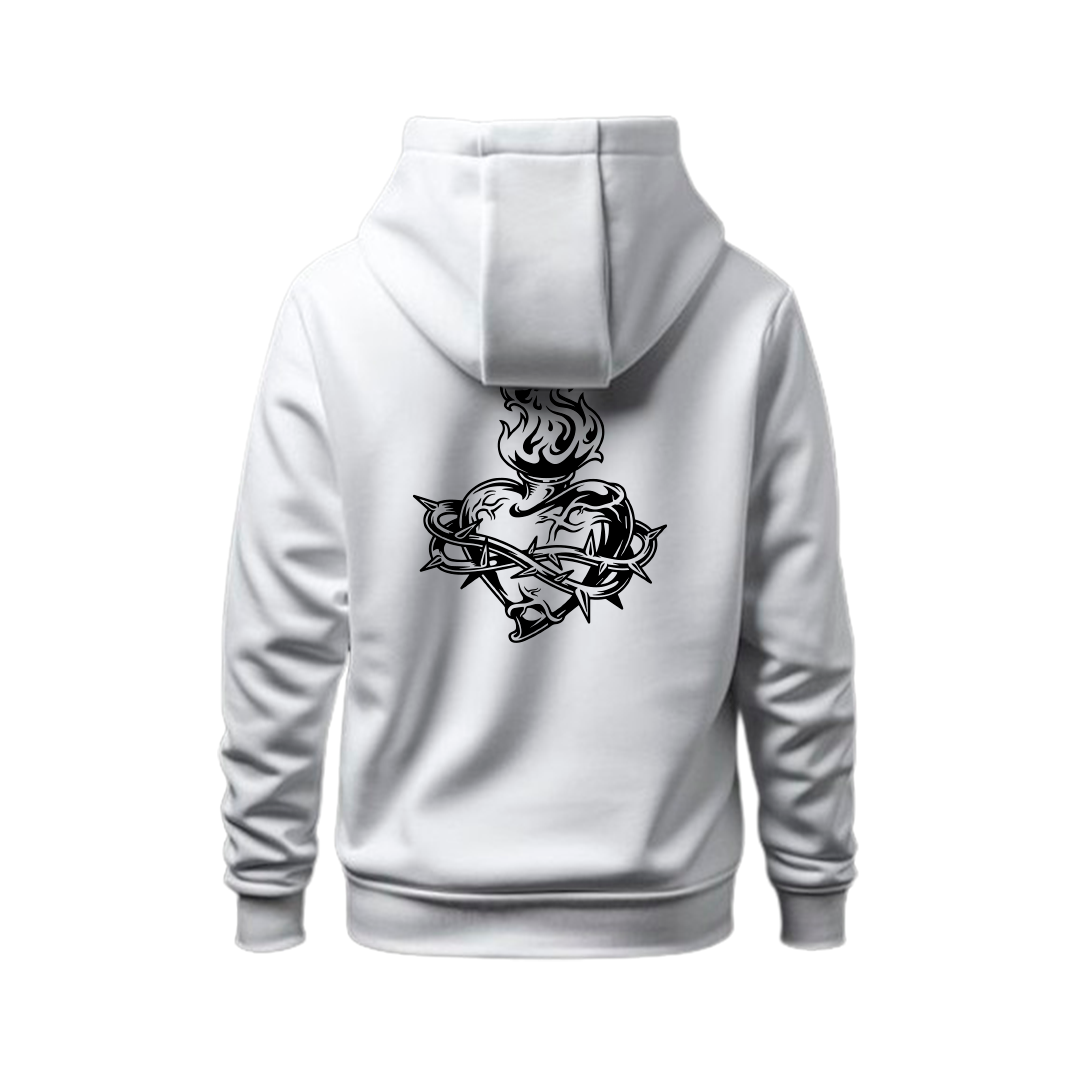 Moletom Canguru Branco