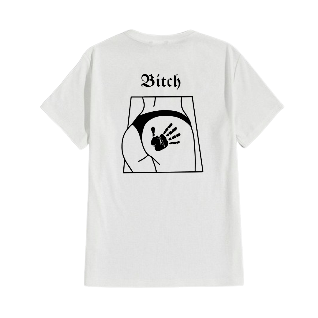 Camiseta Branca Bitch