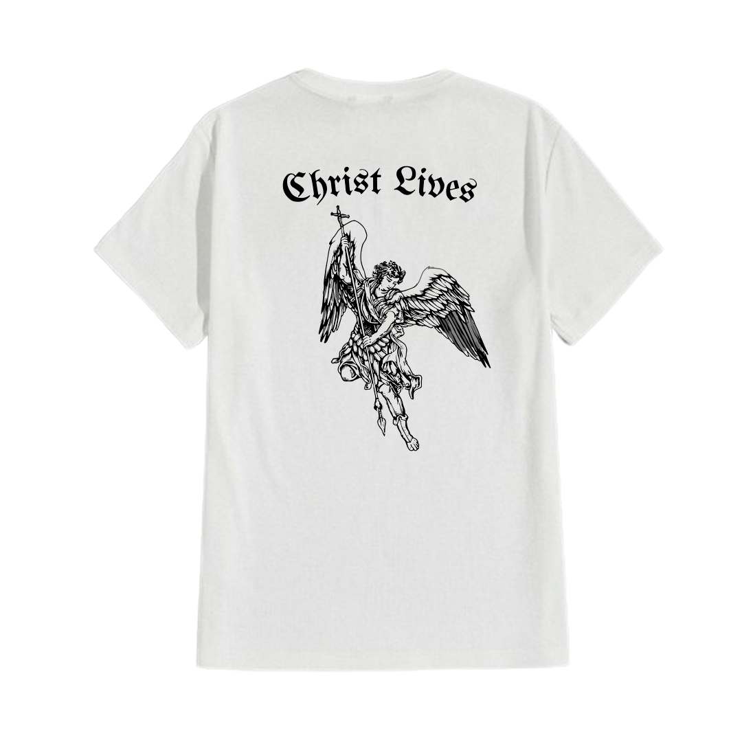Camiseta Branca Christ Lives