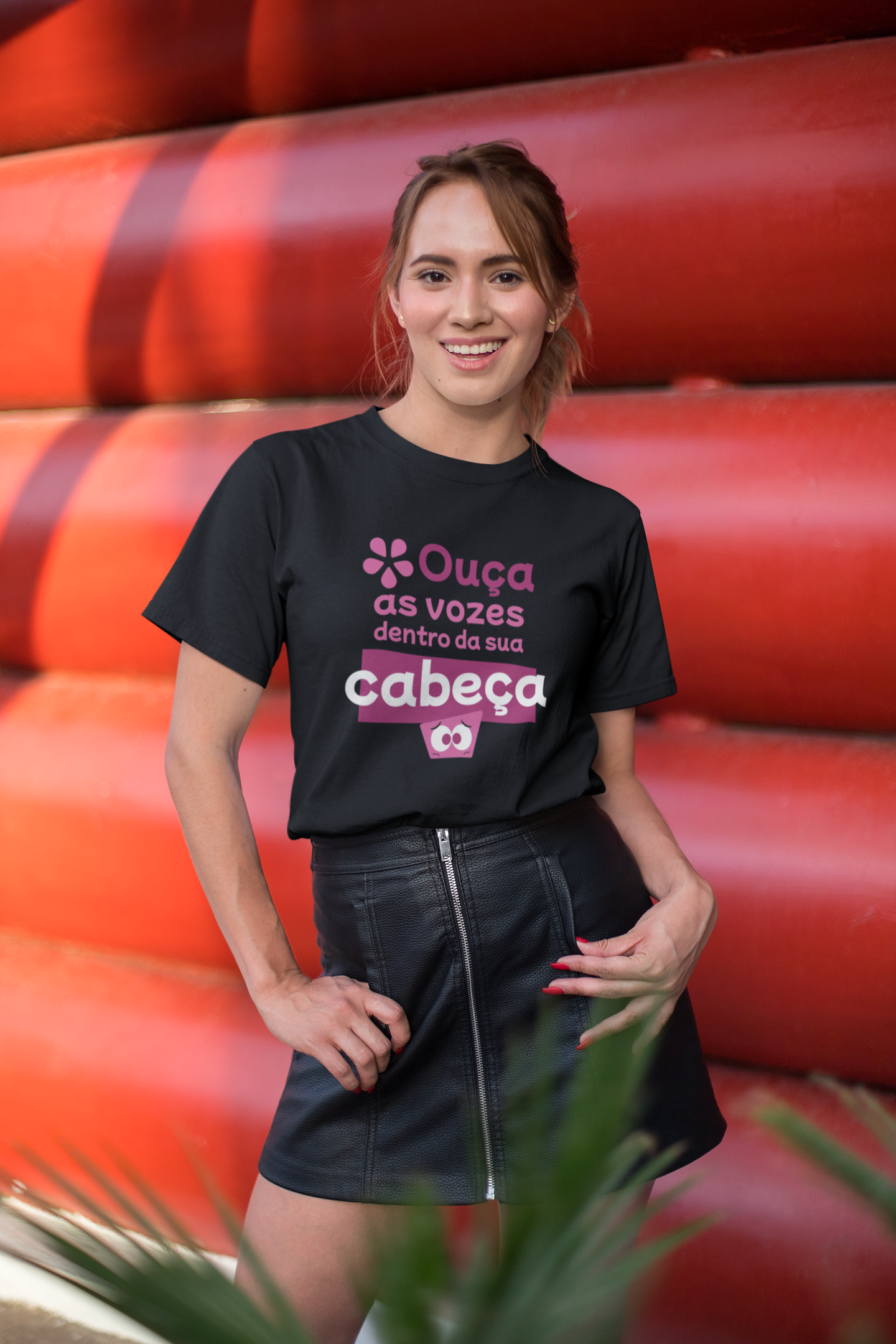 Camisa Unissex Preta - Frases