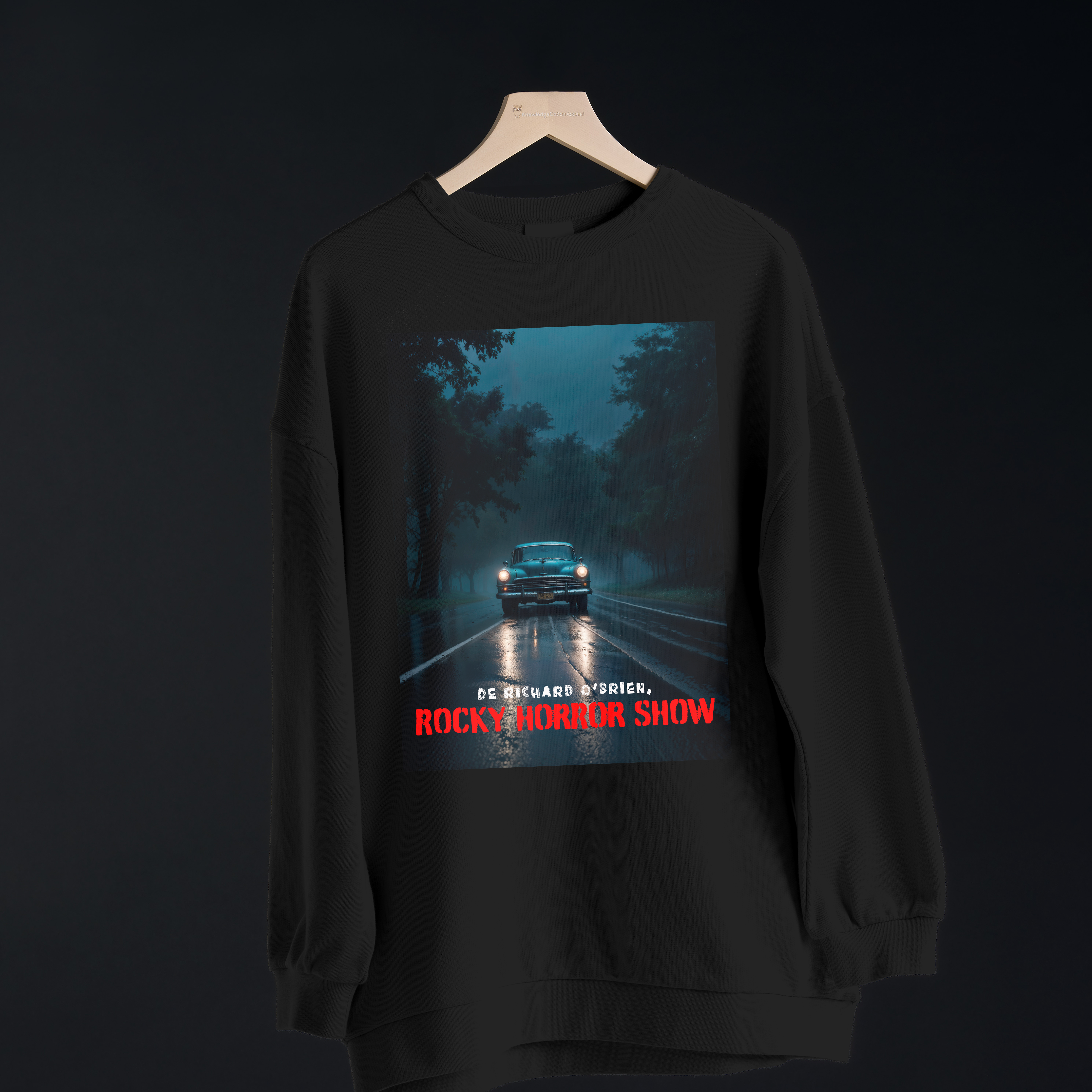 Moletom preto - Vintage Road