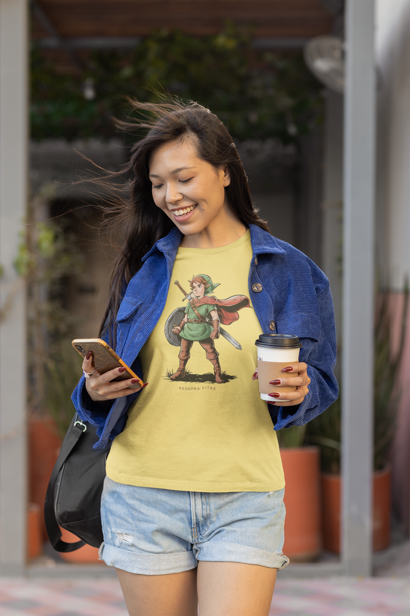 Zelda Assopra Fitas Feminino