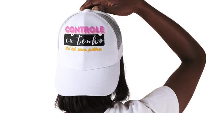 boné controle eu tenho