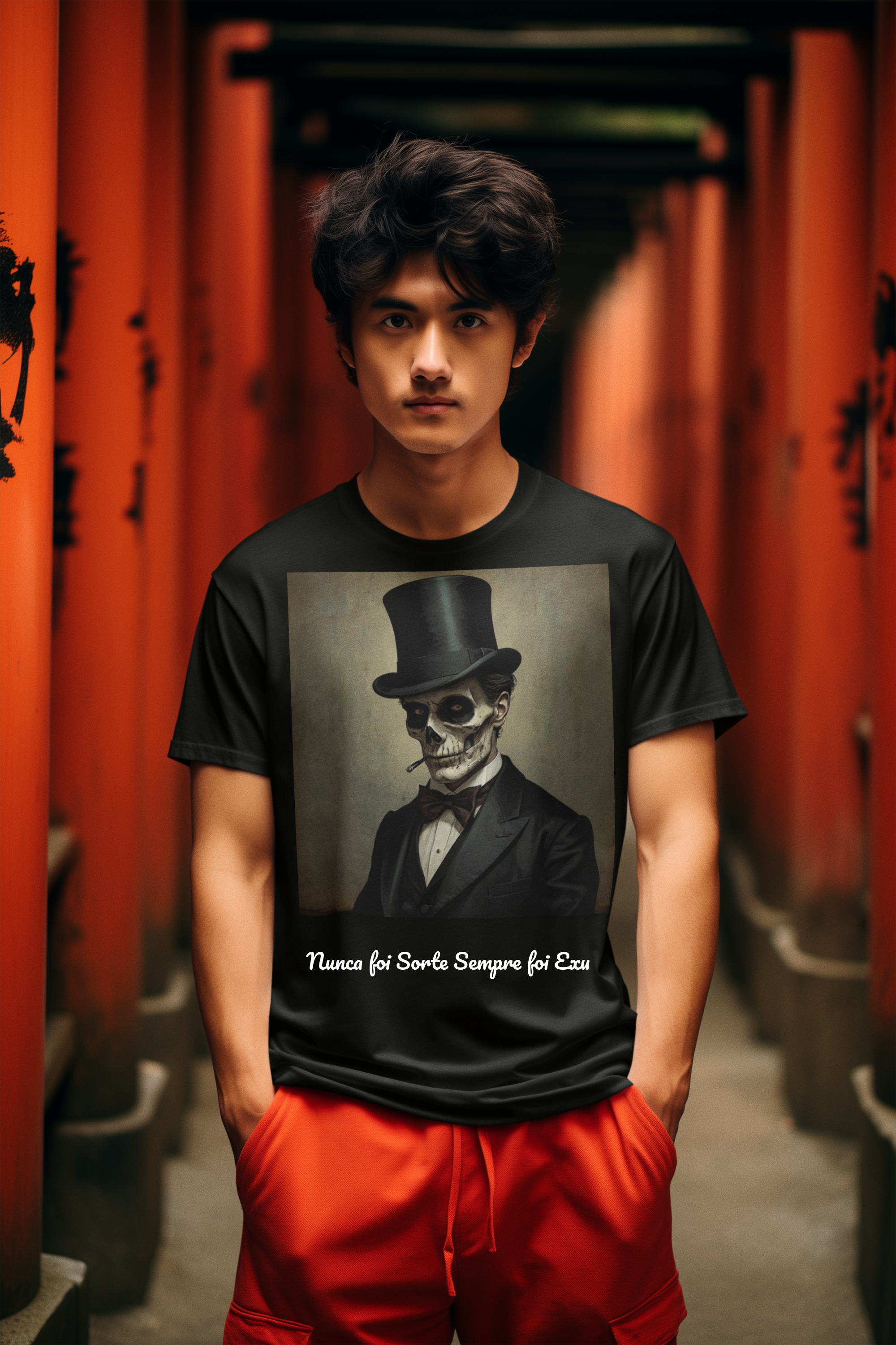 Camiseta nunca foi sorte