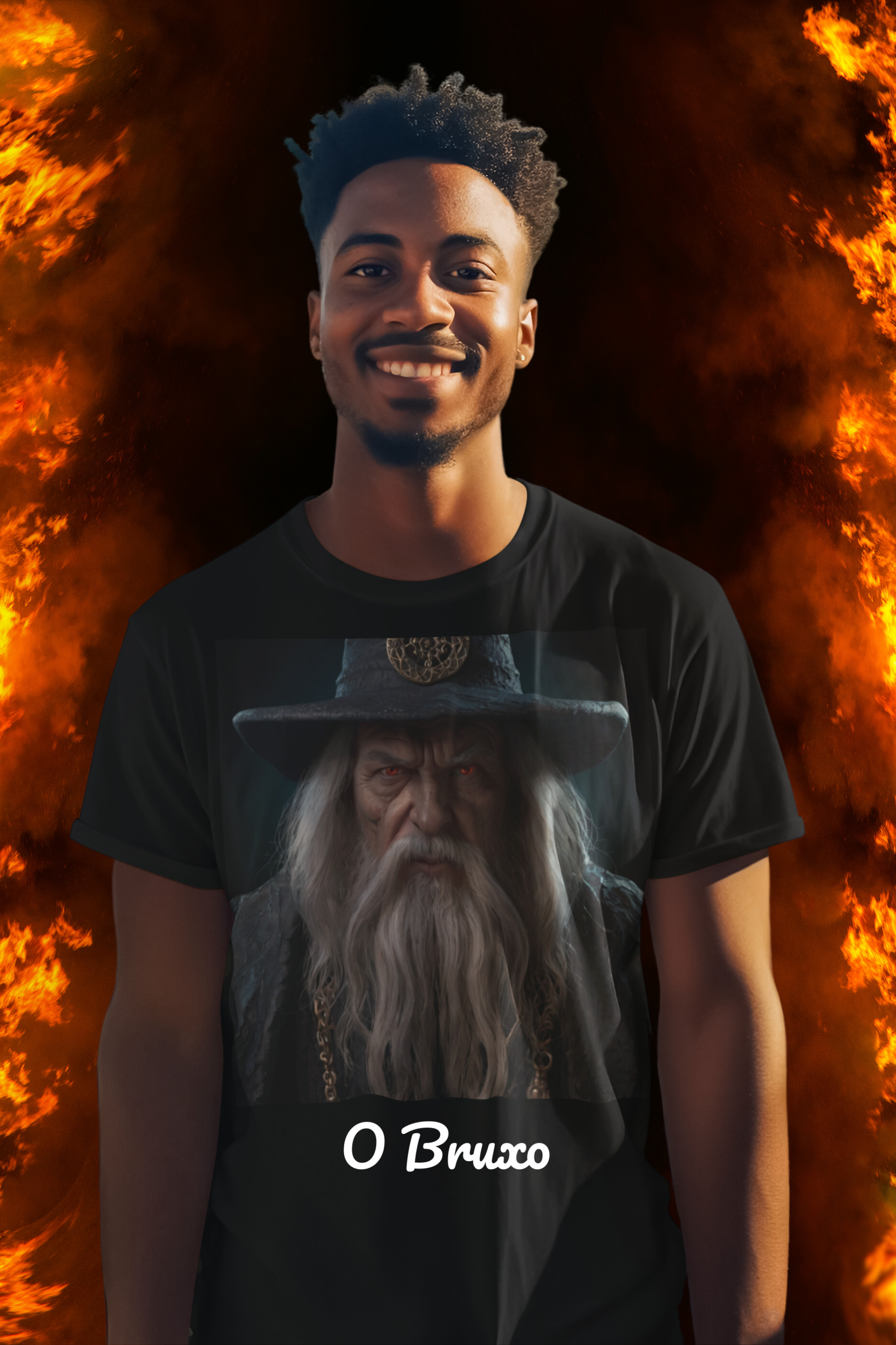 Camiseta o bruxo