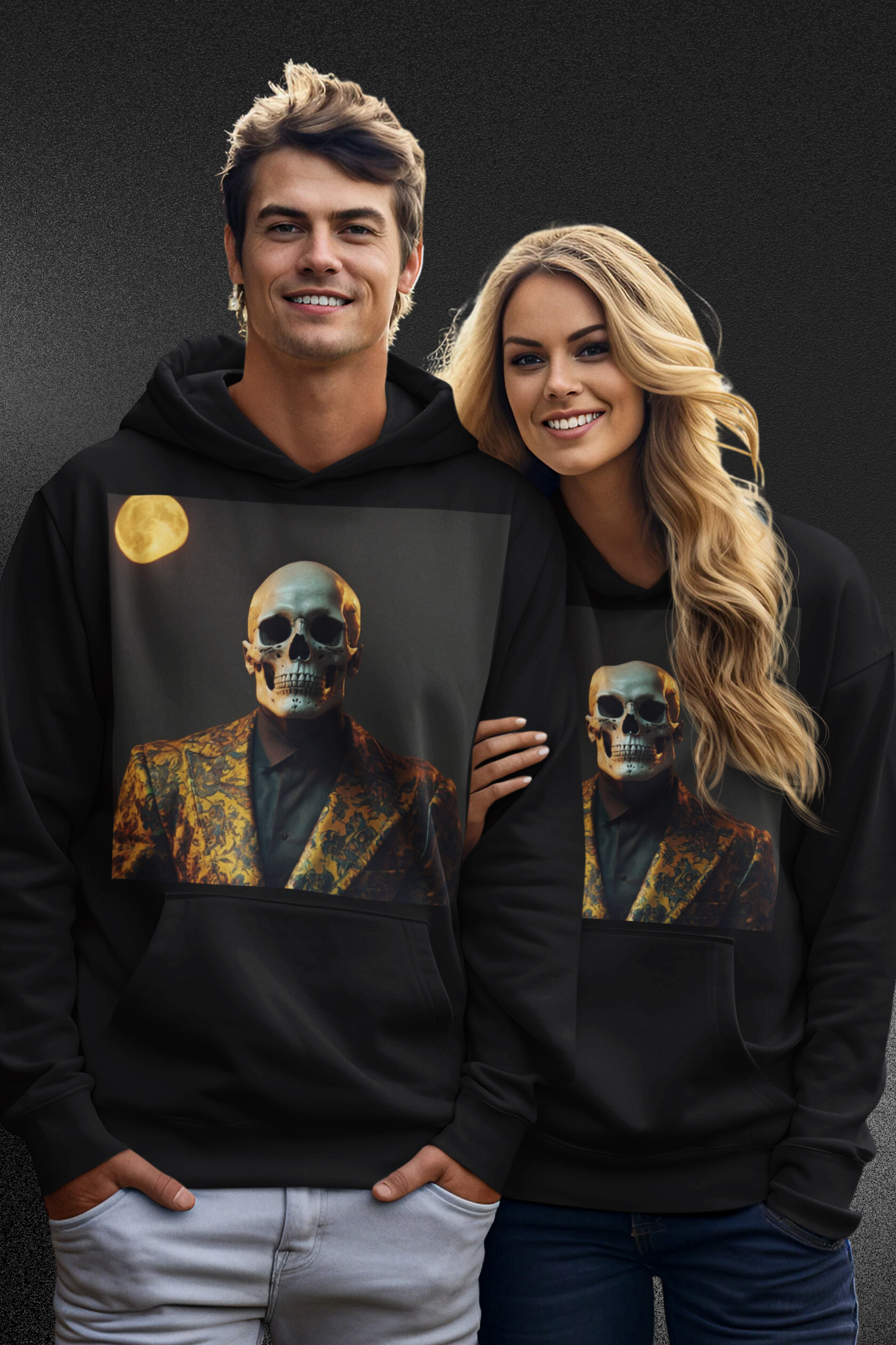 Moletom Canguru Caveira