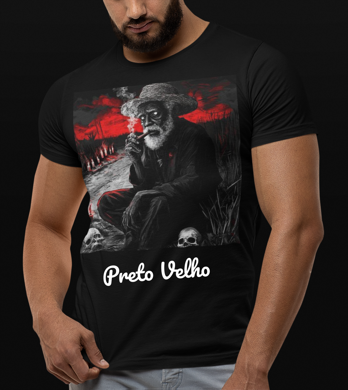 Camiseta Preto Velho