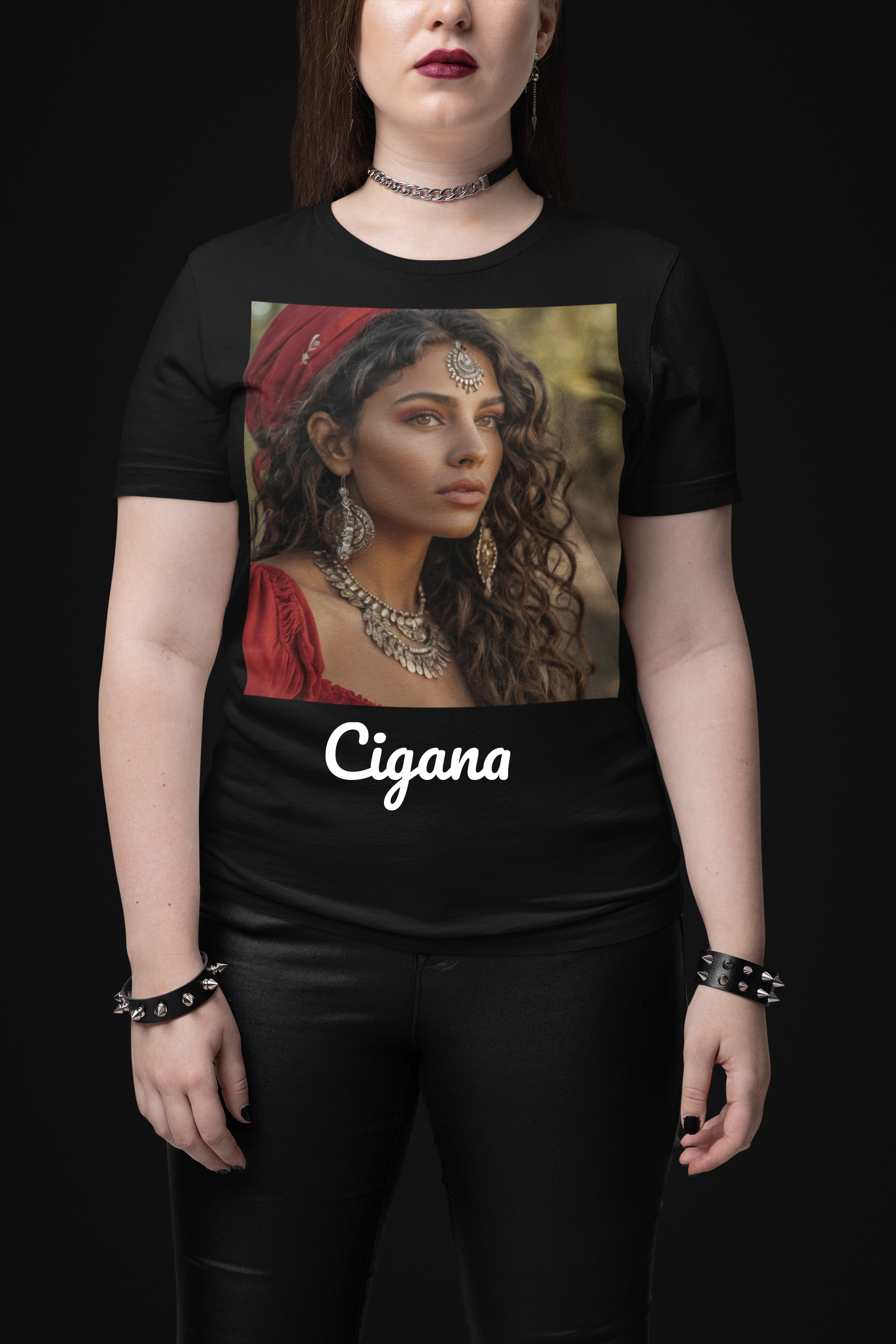 Camiseta cigana