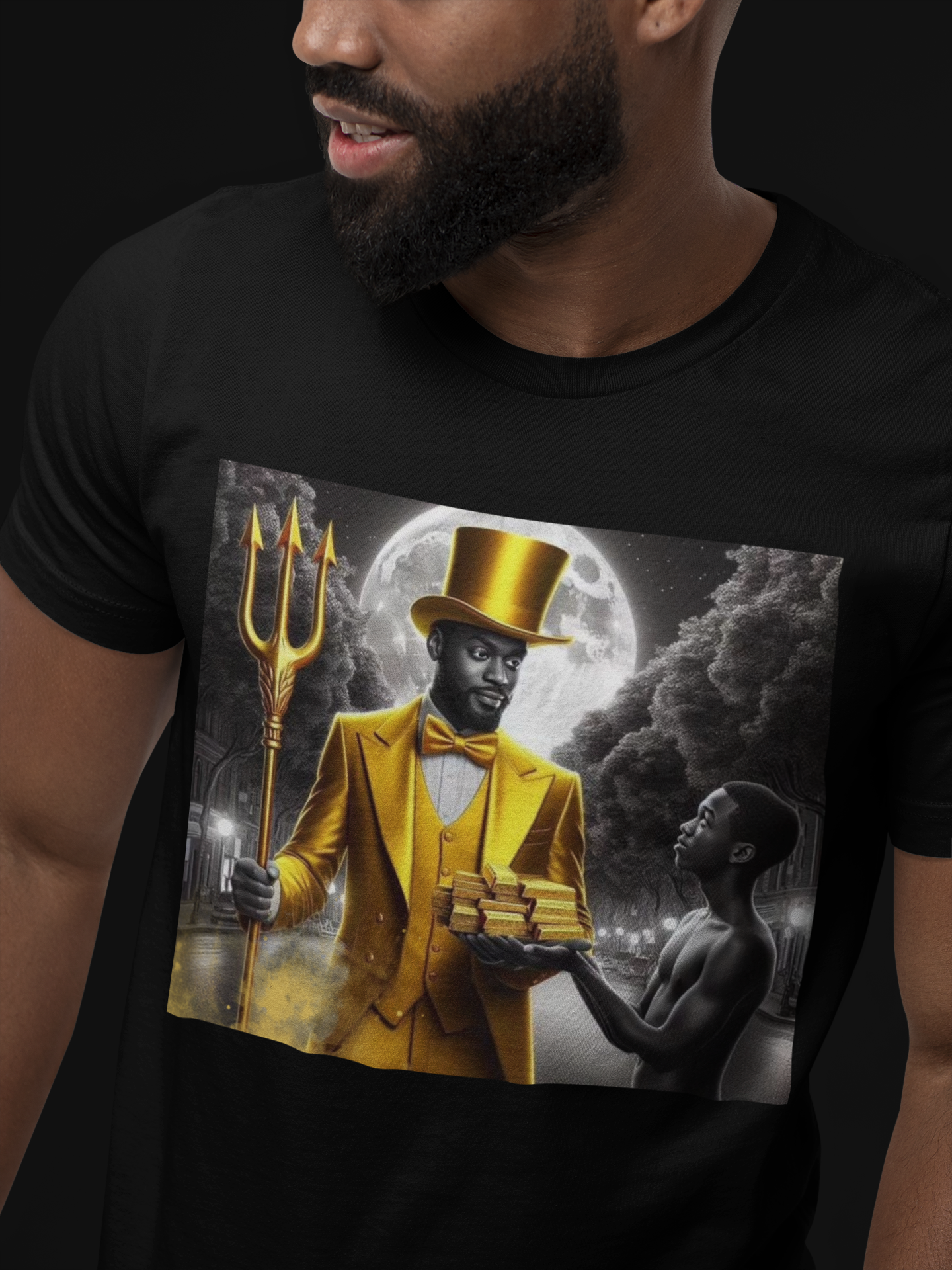 Camiseta exu do ouro