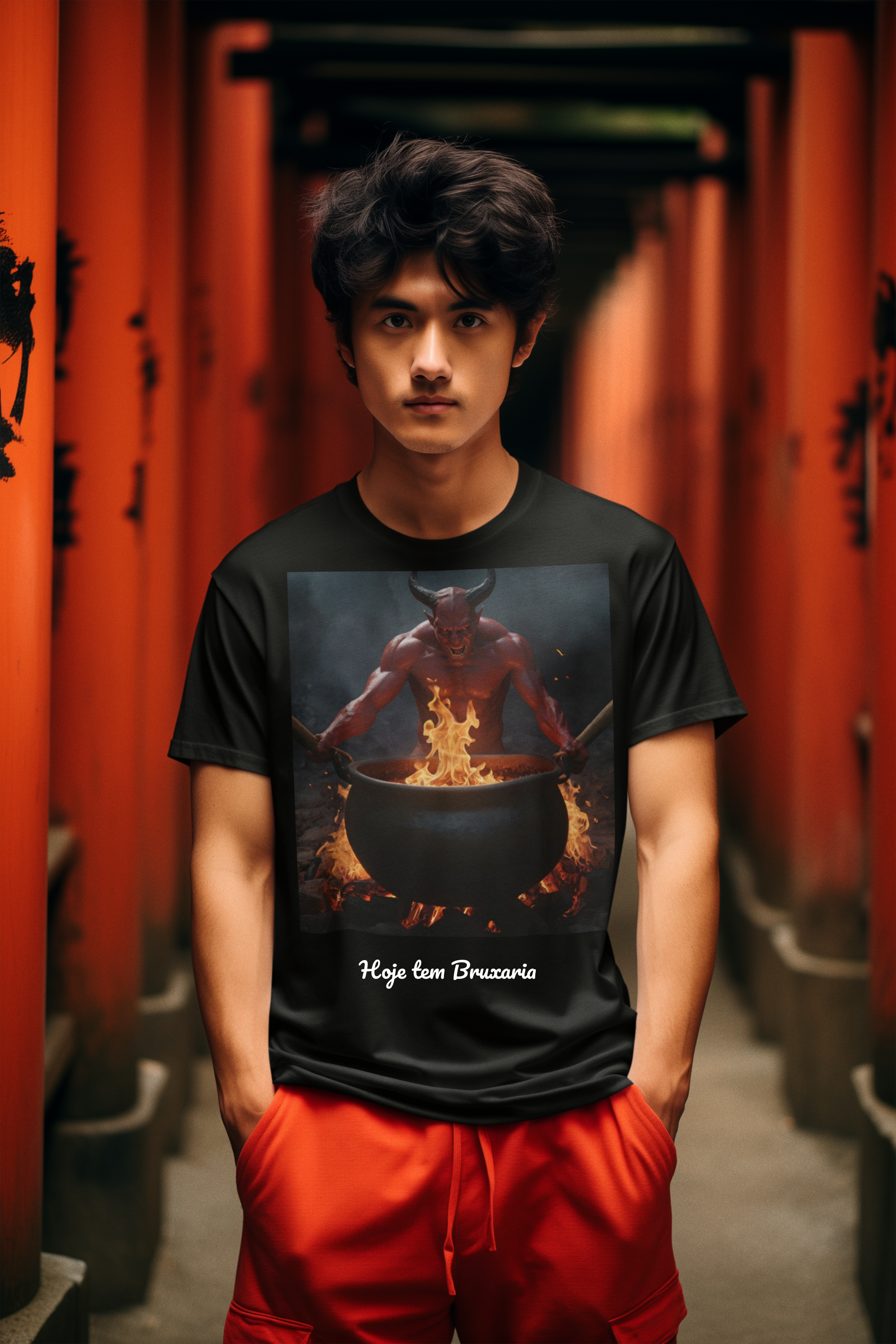 Camiseta hoje tem Bruxaria