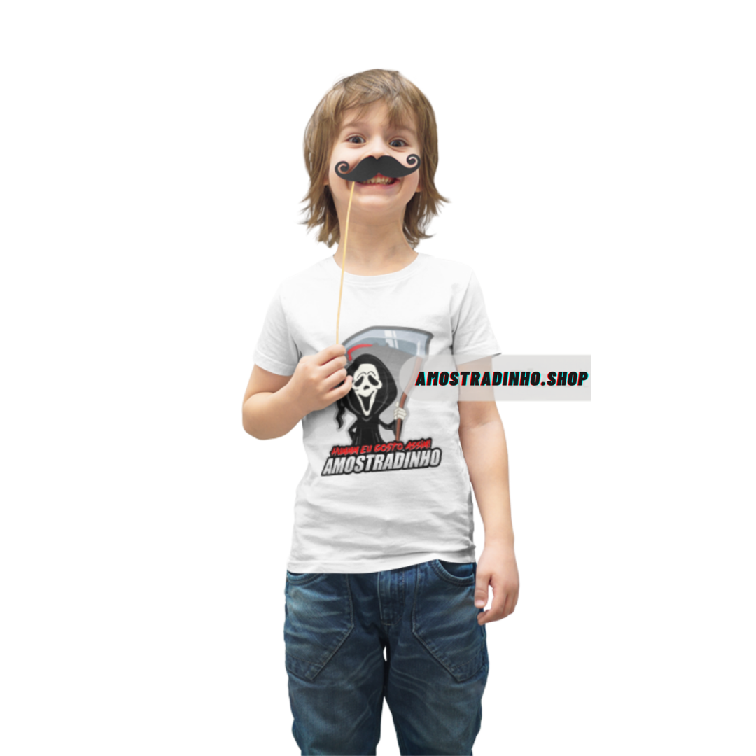 Camiseta Amostradinho Infantil 10 a 14 anos