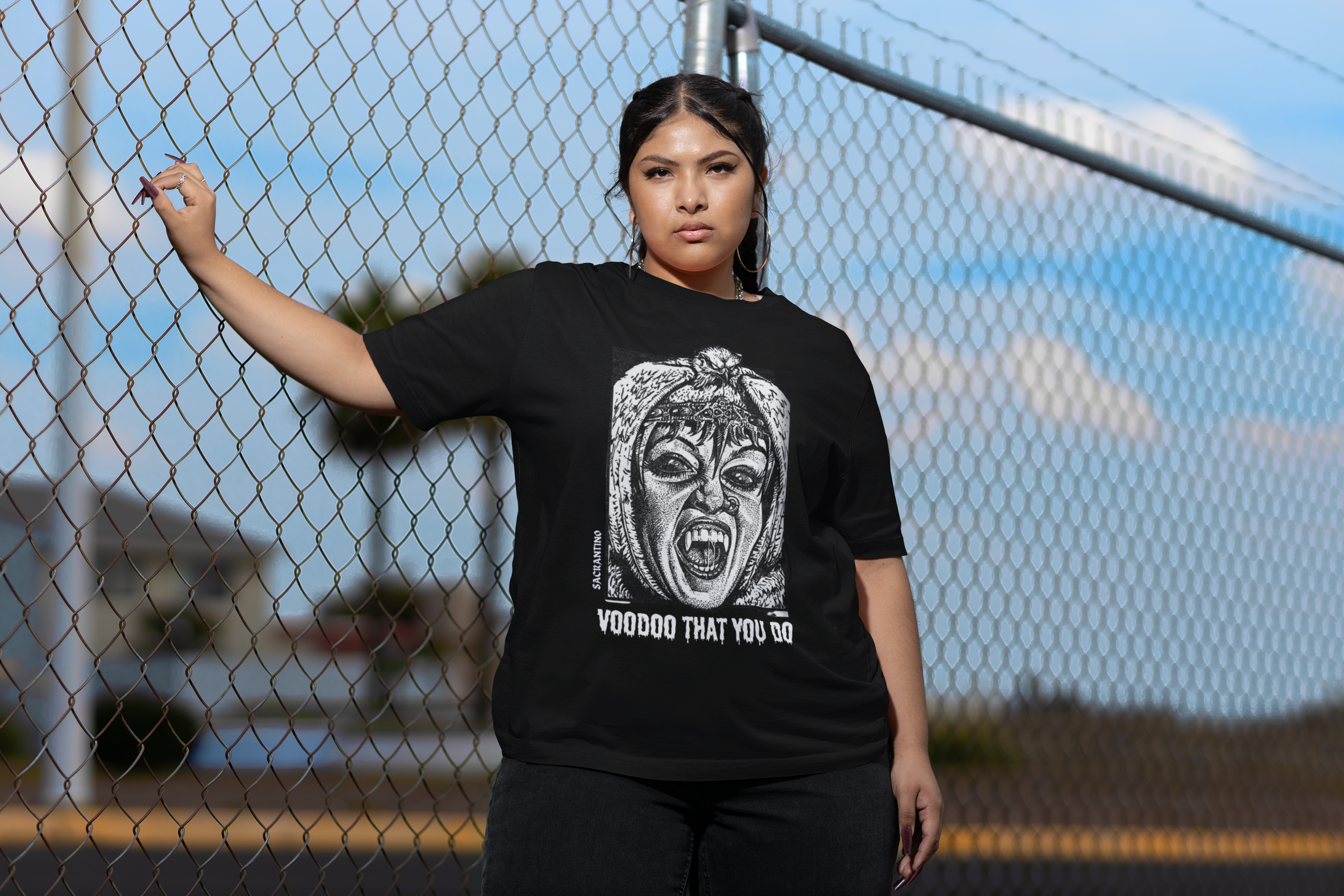 Camiseta preta plus size 