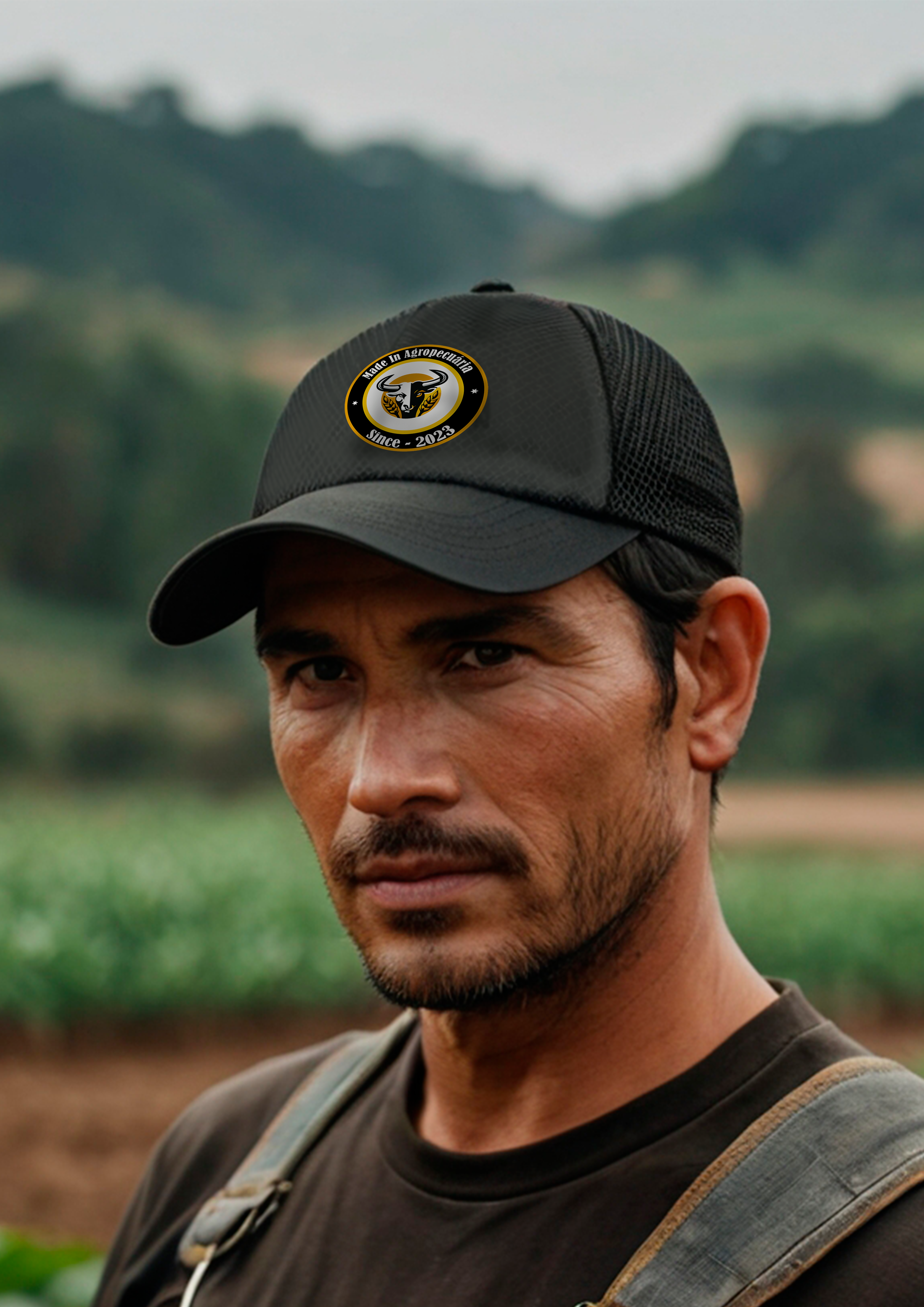 Boné Made In Agropecuária - Com Tela