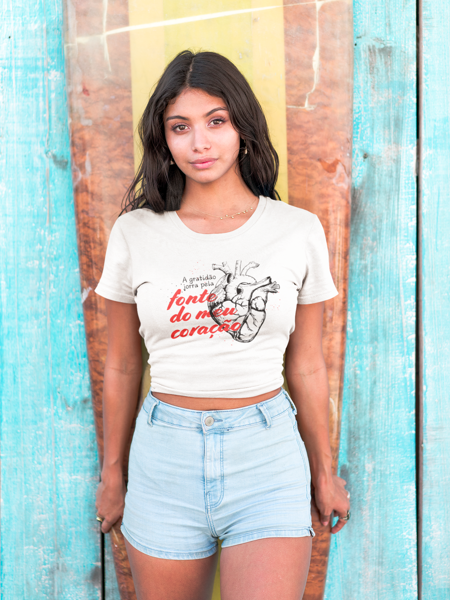 Camisa Coração - Linha Parallel Soul - Tubies Camisas